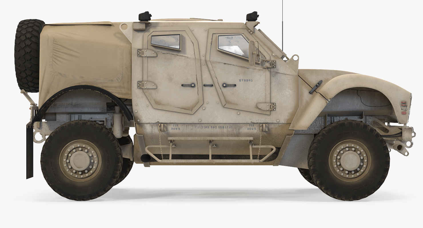 3D model Oshkosh M ATV Protected Military Vehicle