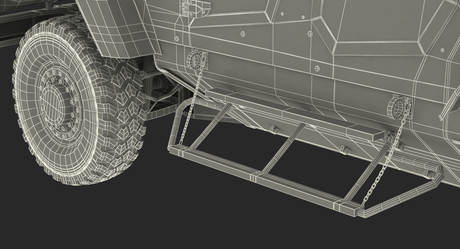 3D model Oshkosh M ATV Protected Military Vehicle