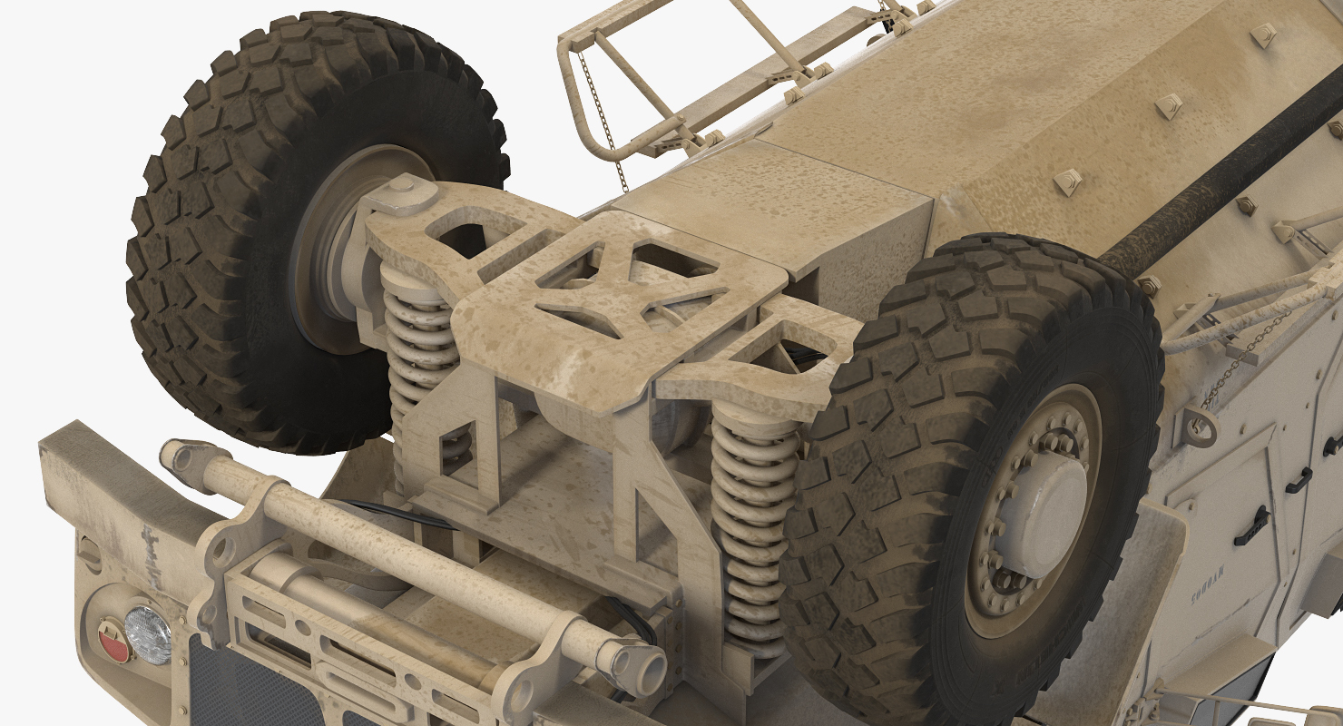 3D model Oshkosh M ATV Protected Military Vehicle