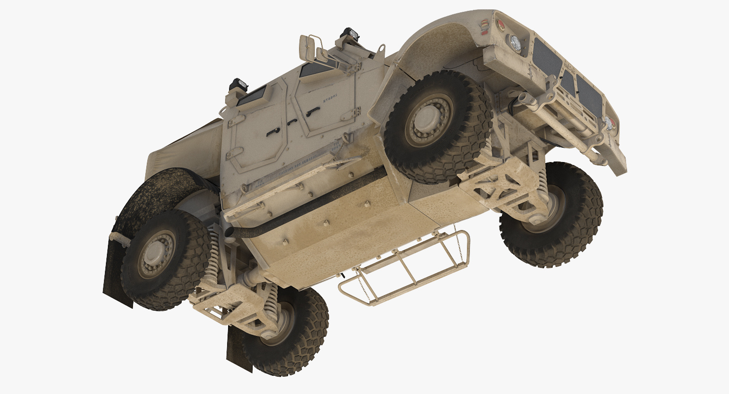 3D model Oshkosh M ATV Protected Military Vehicle