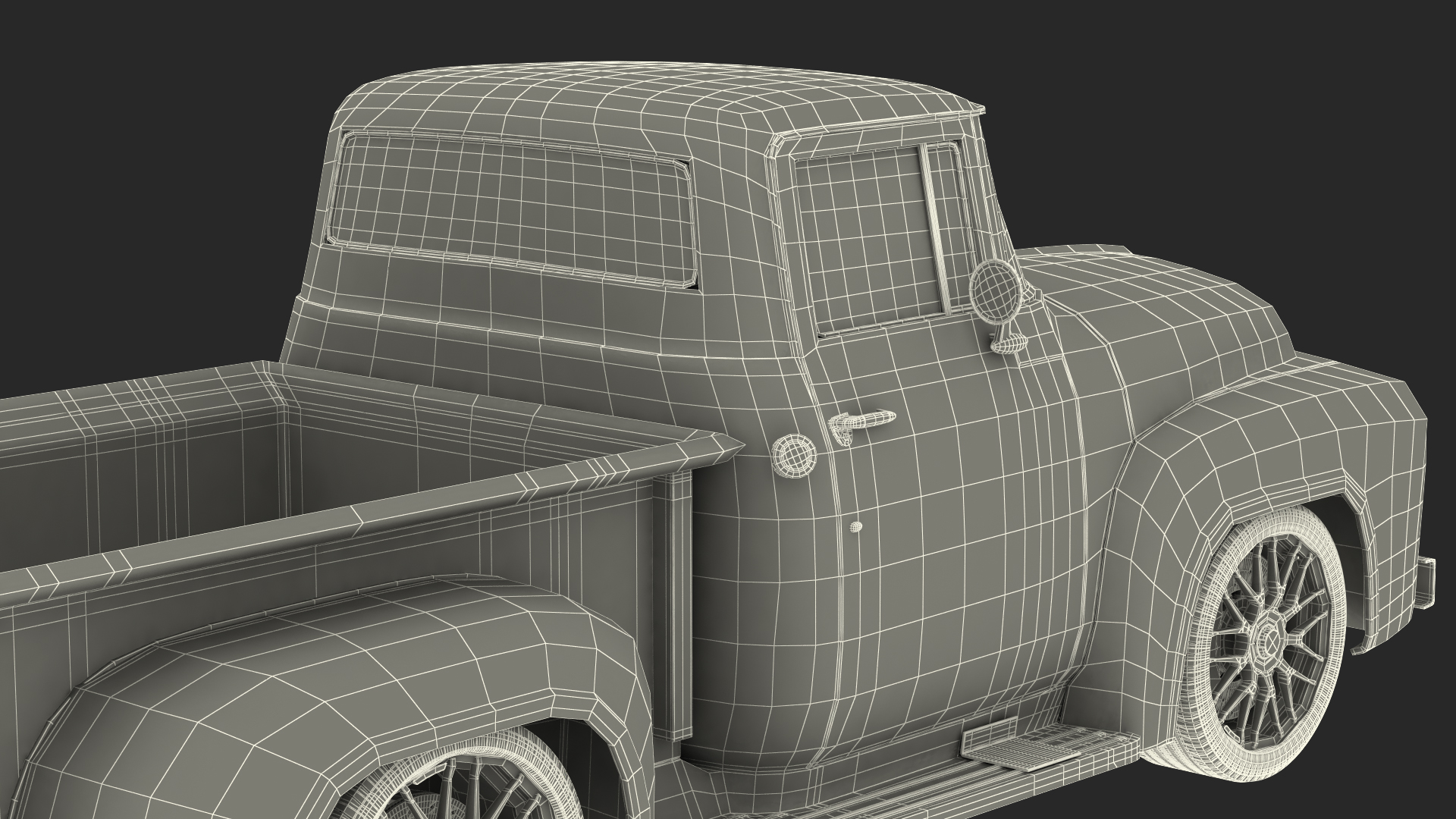 3D Old Pickup Tuned