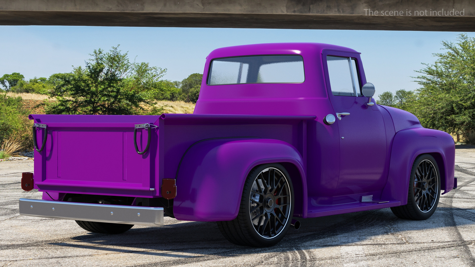 3D Old Pickup Tuned