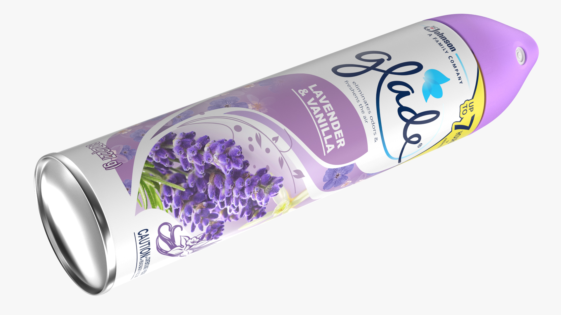 Glade Air Freshener Aerosol Spray Lavender and Vanilla 3D model