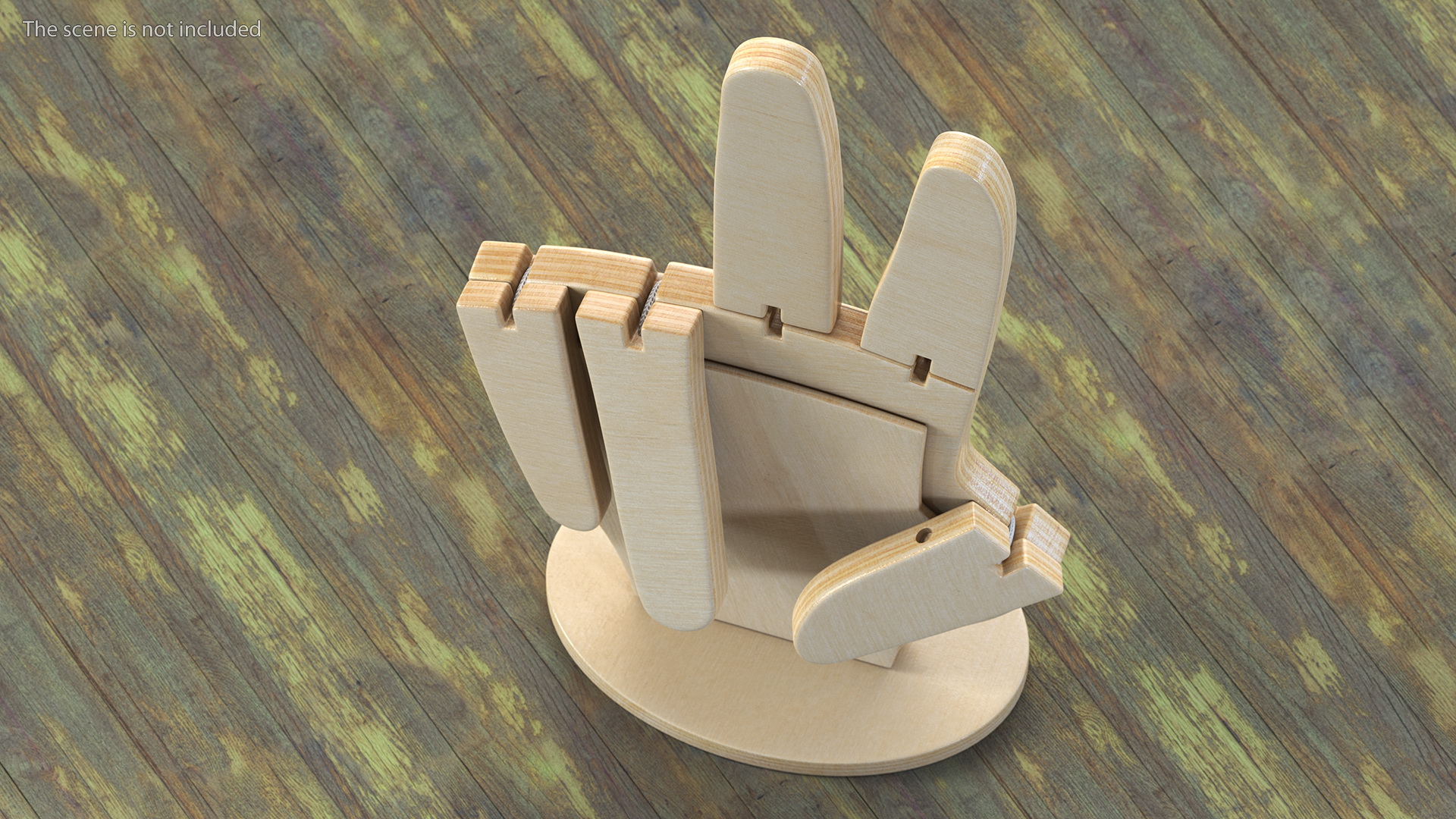 Peace Hand Symbol 3D