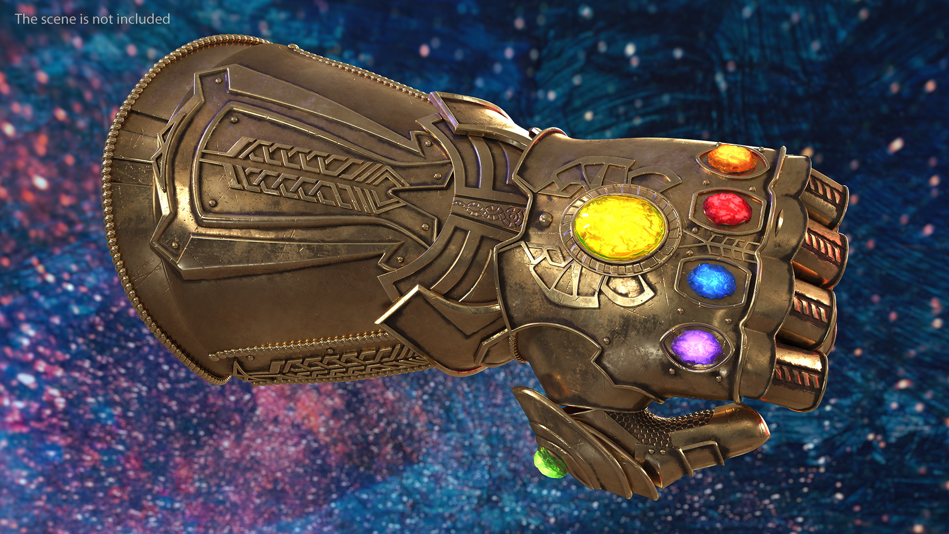 3D model Infinity Gauntlet Glow in Fist