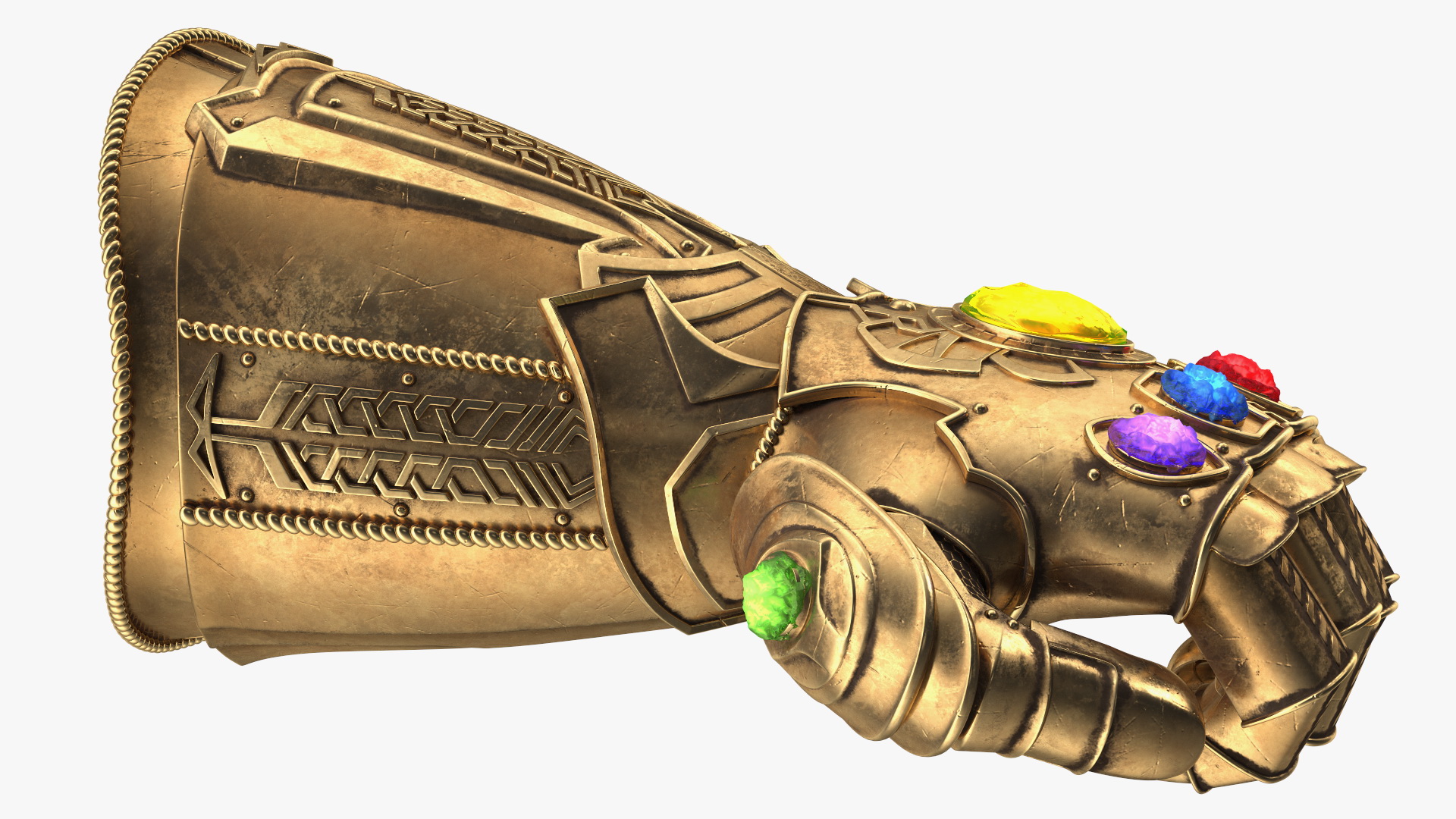 3D model Infinity Gauntlet Glow in Fist