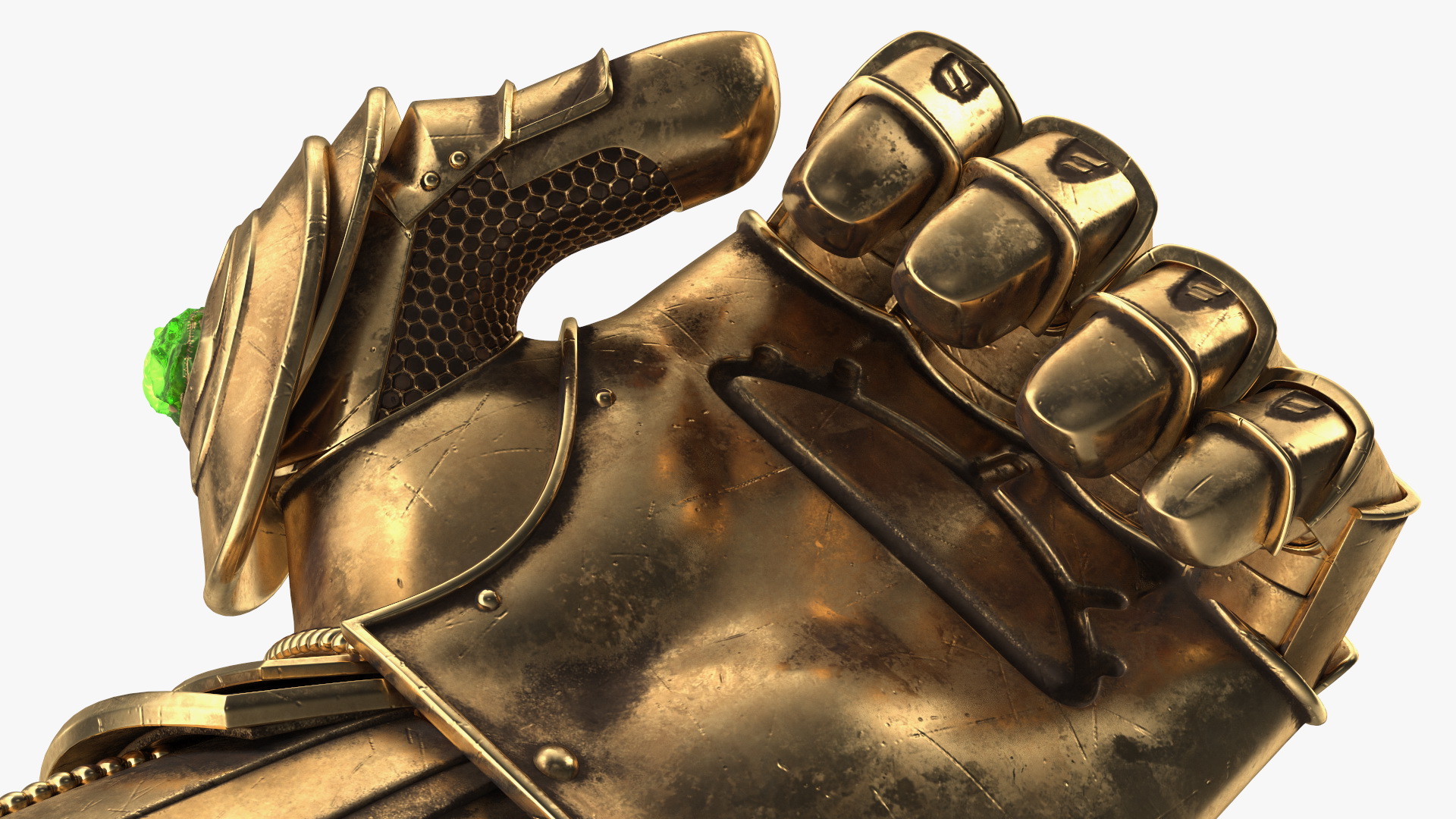 3D model Infinity Gauntlet Glow in Fist