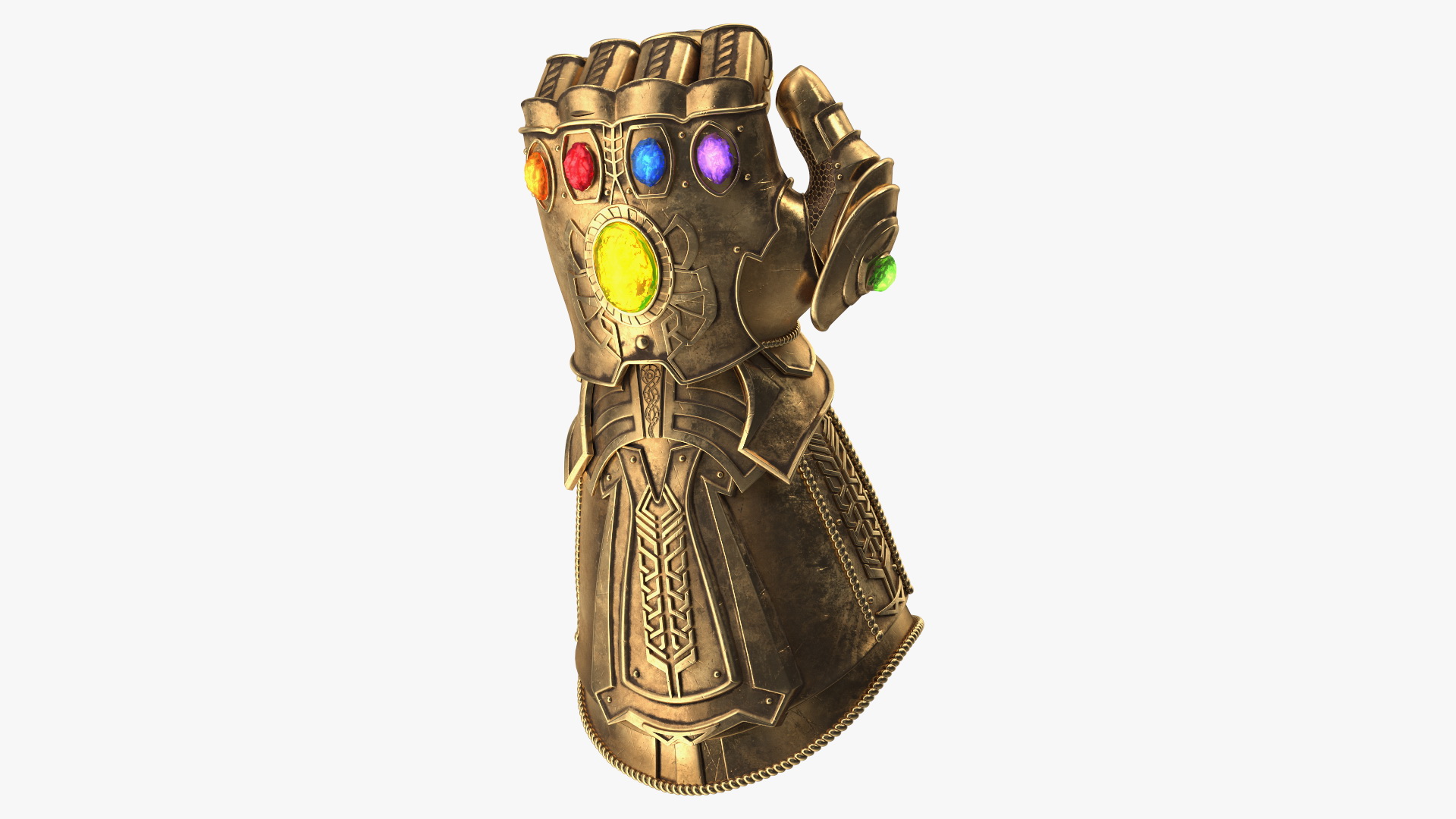 3D model Infinity Gauntlet Glow in Fist