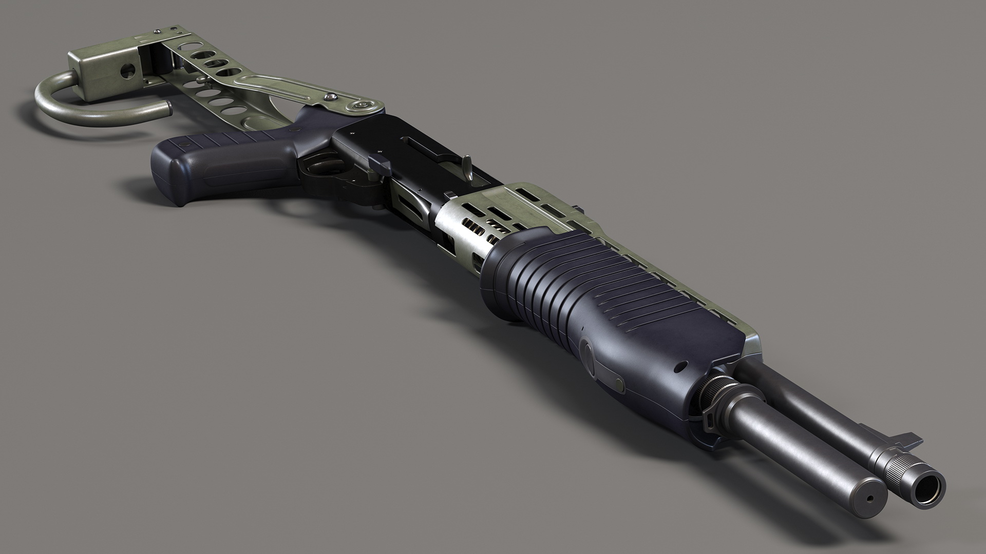 3D Shotgun for Combat model