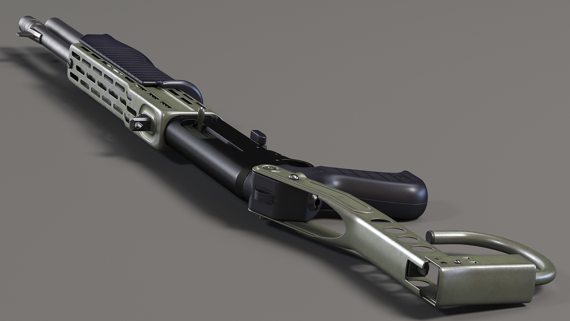 3D Shotgun for Combat model