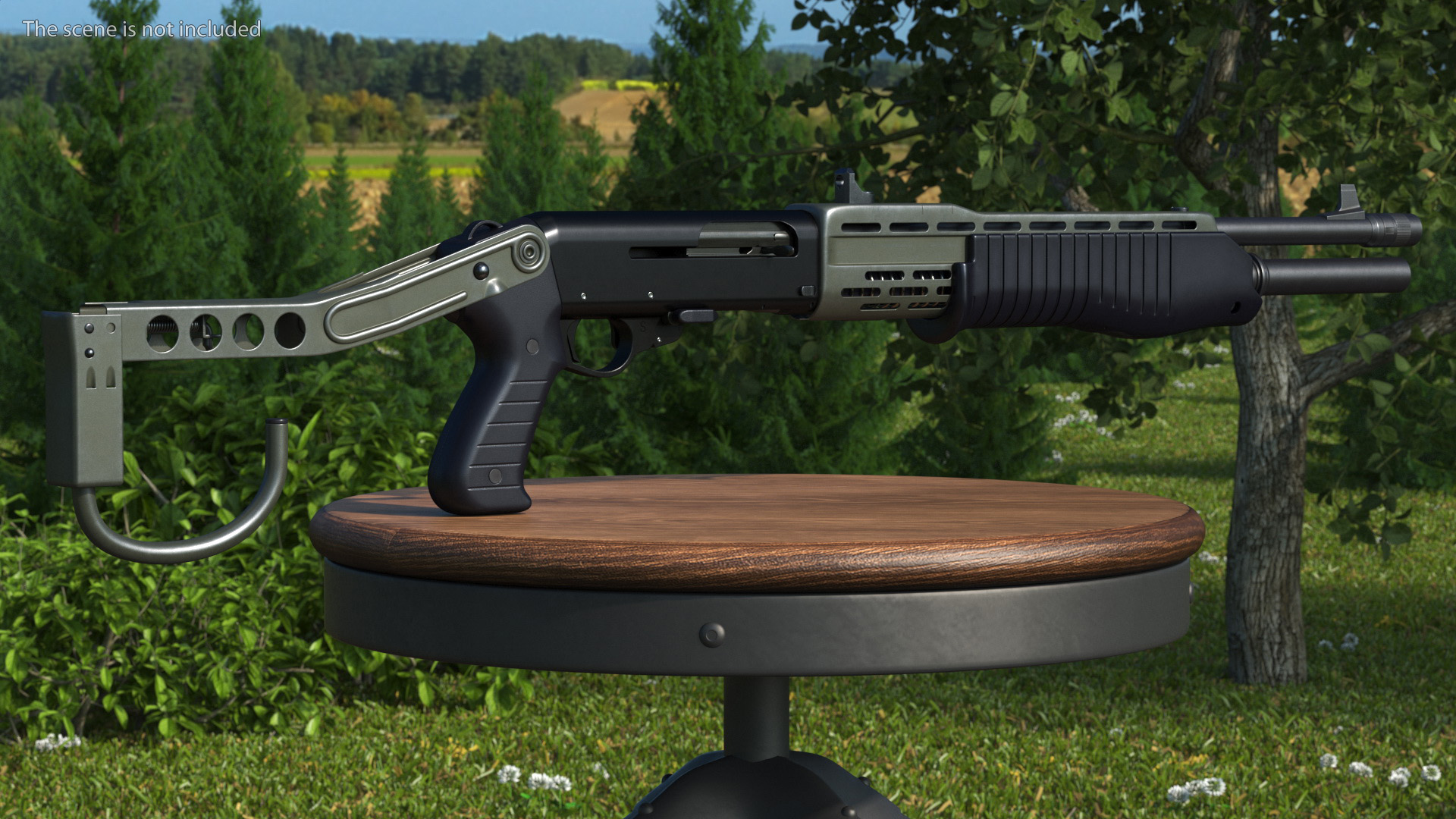 3D Shotgun for Combat model