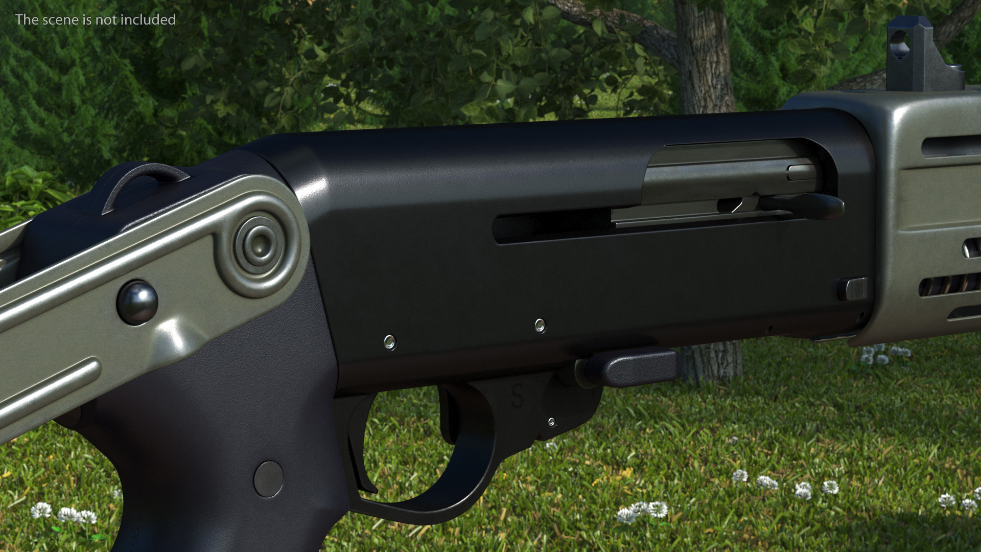 3D Shotgun for Combat model