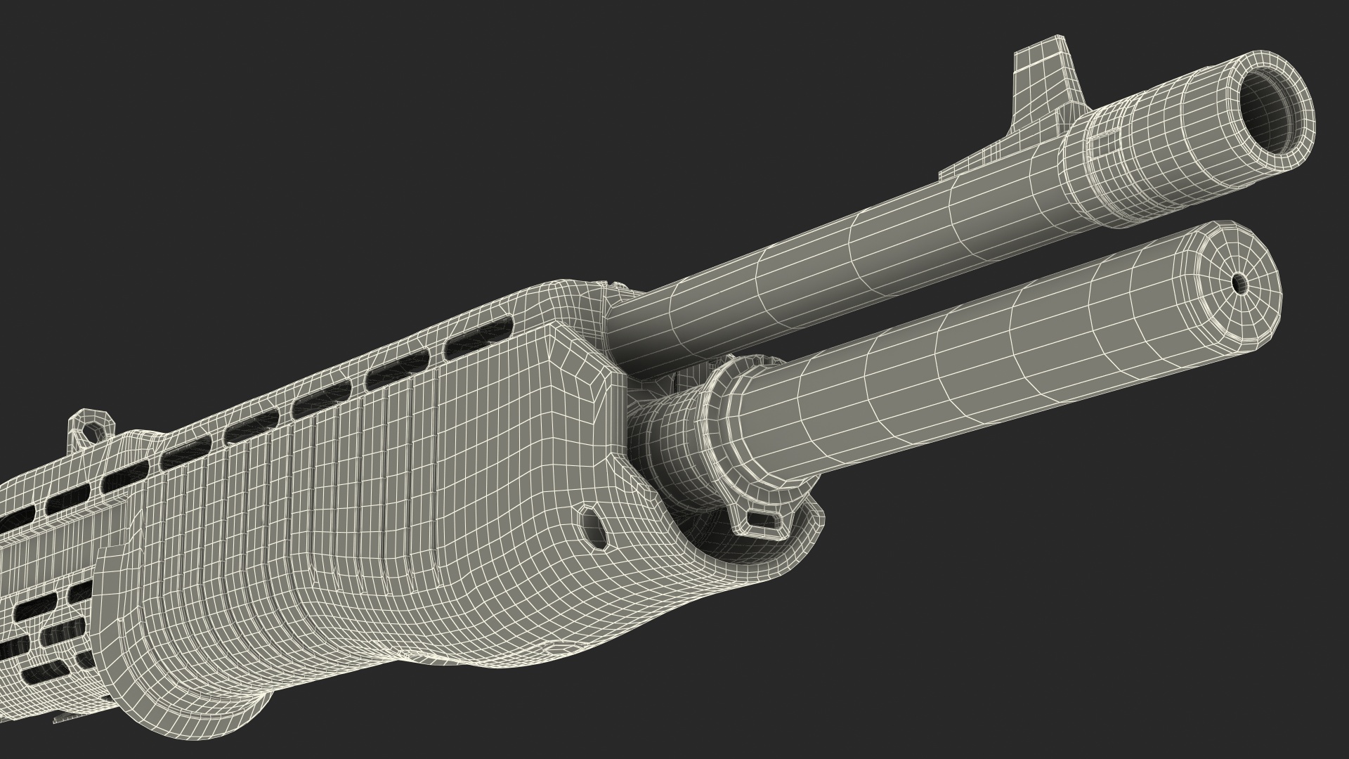 3D Shotgun for Combat model