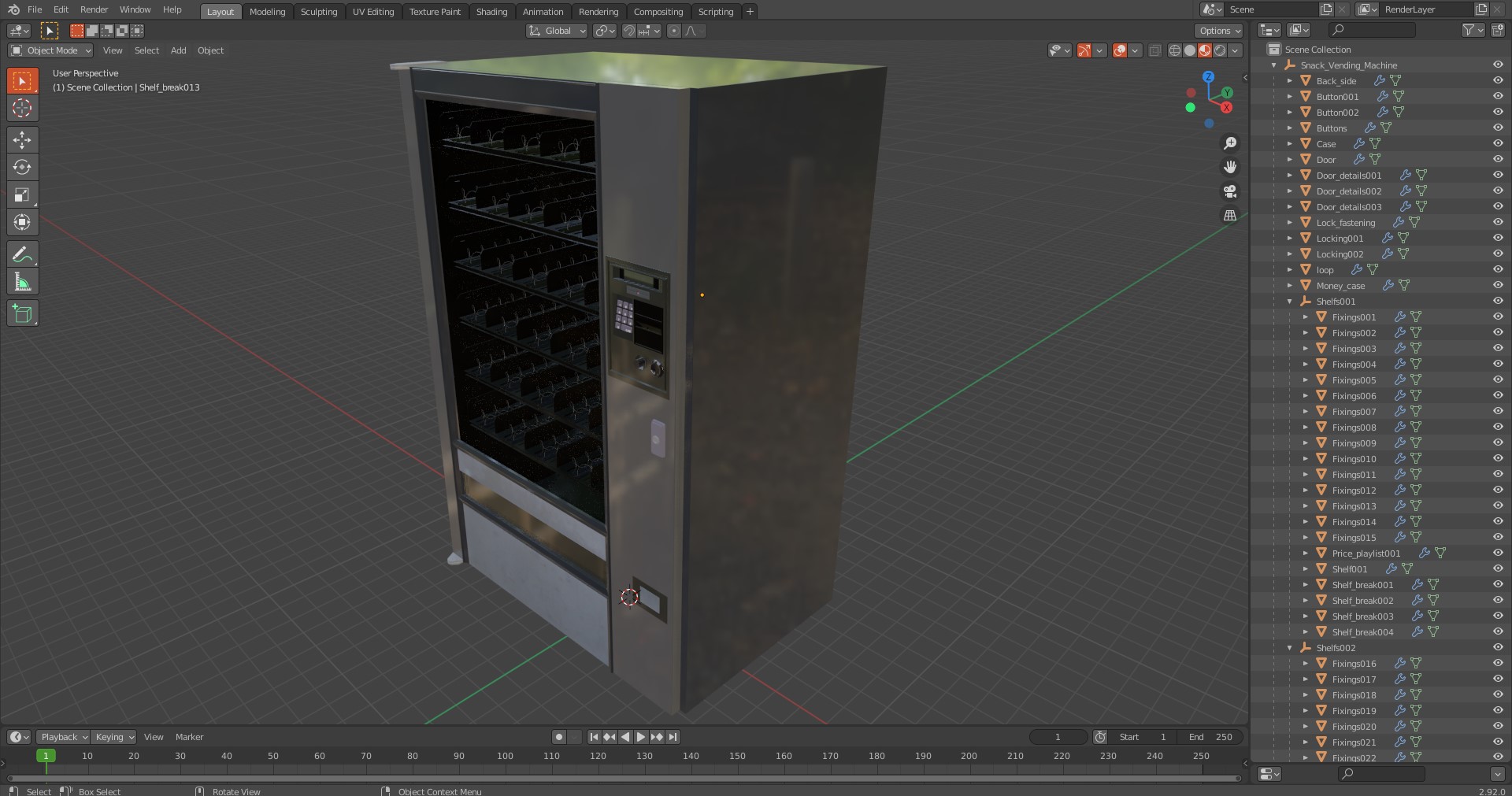 3D Snack Vending Machine