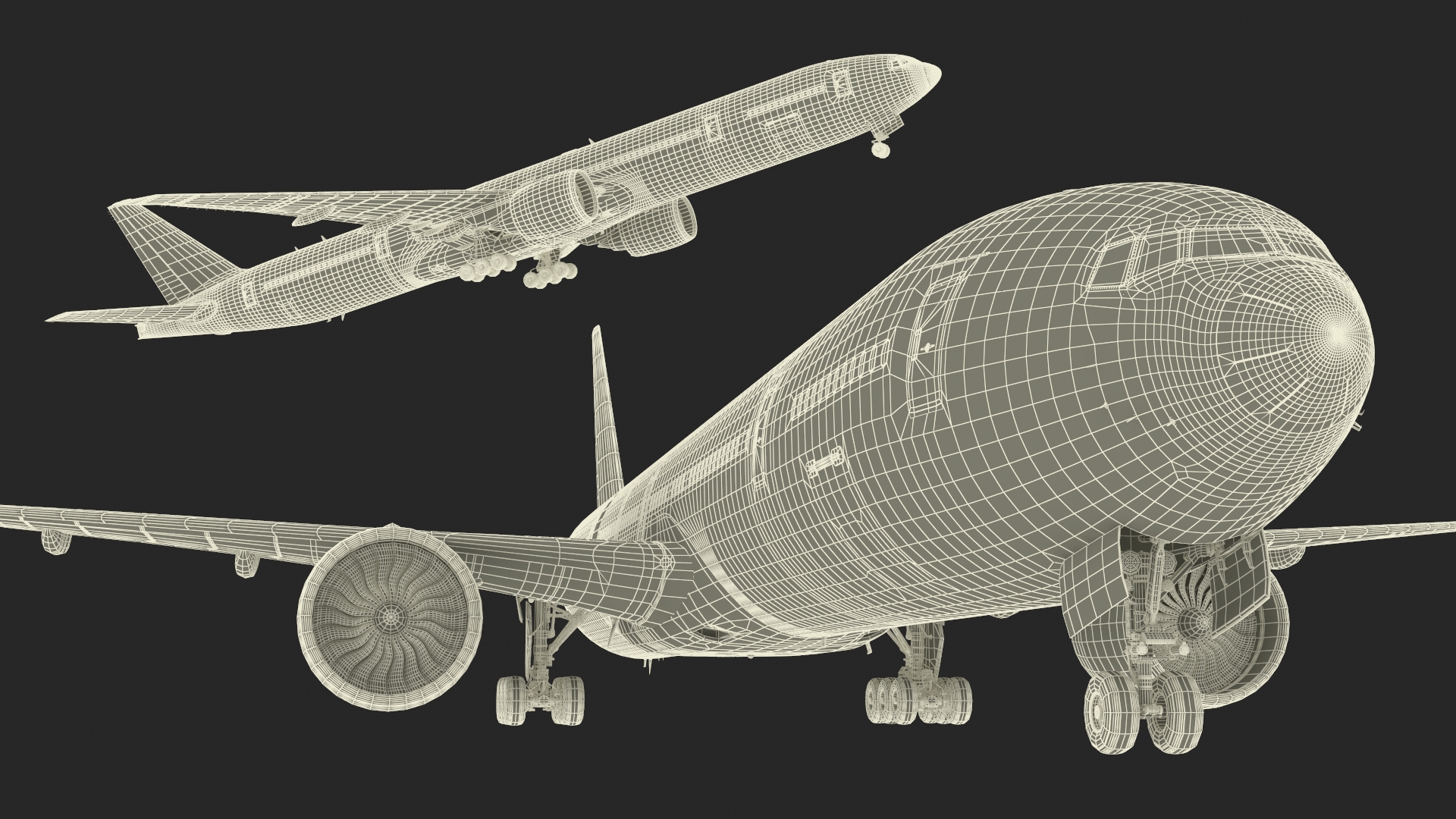 Air France Boeing 777-300ER 3D