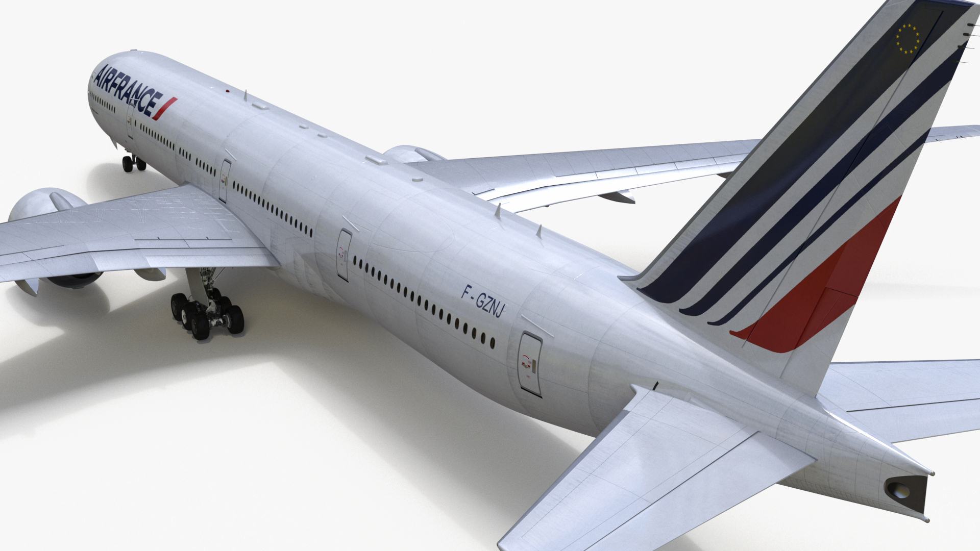 Air France Boeing 777-300ER 3D