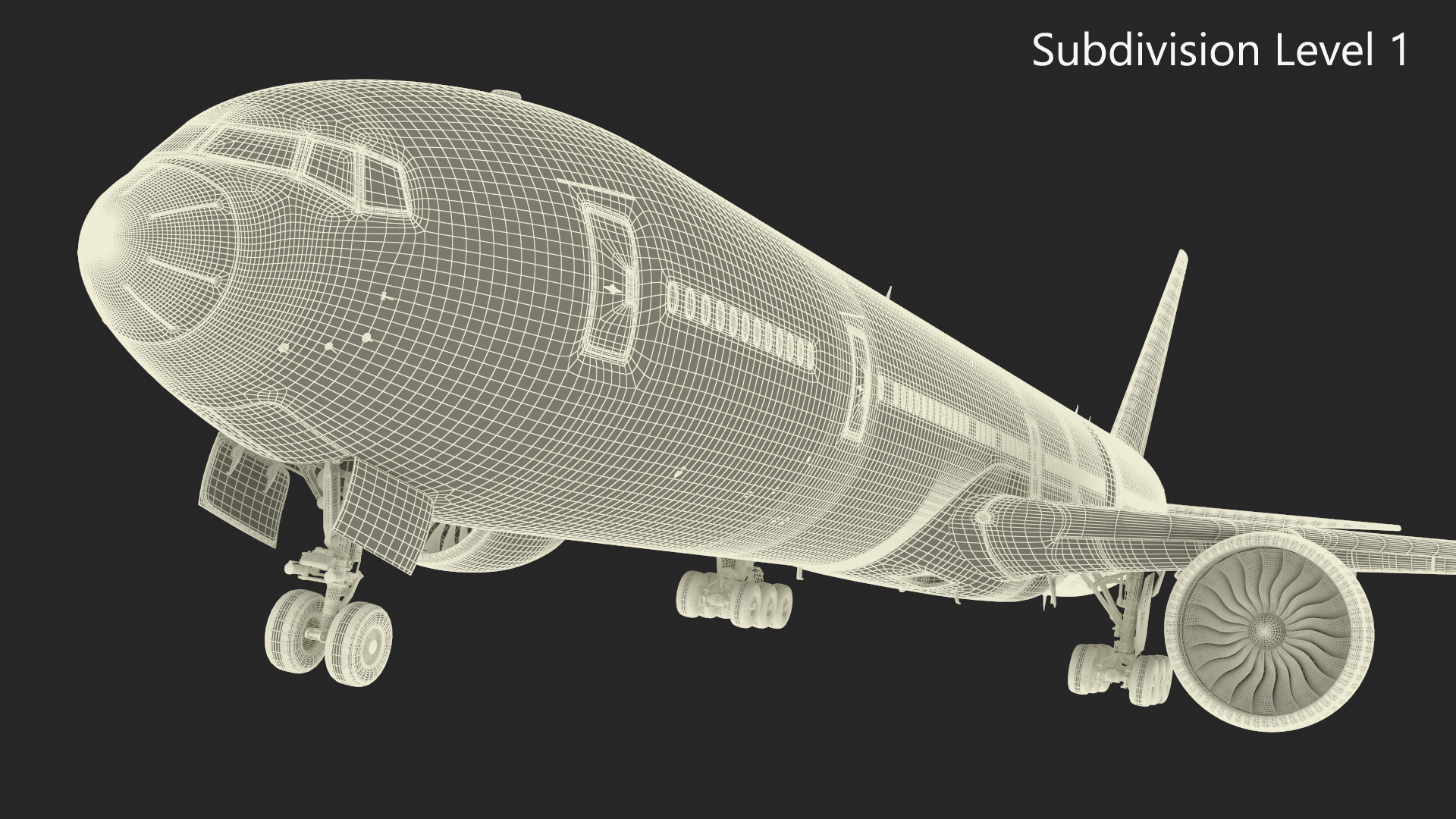 Air France Boeing 777-300ER 3D