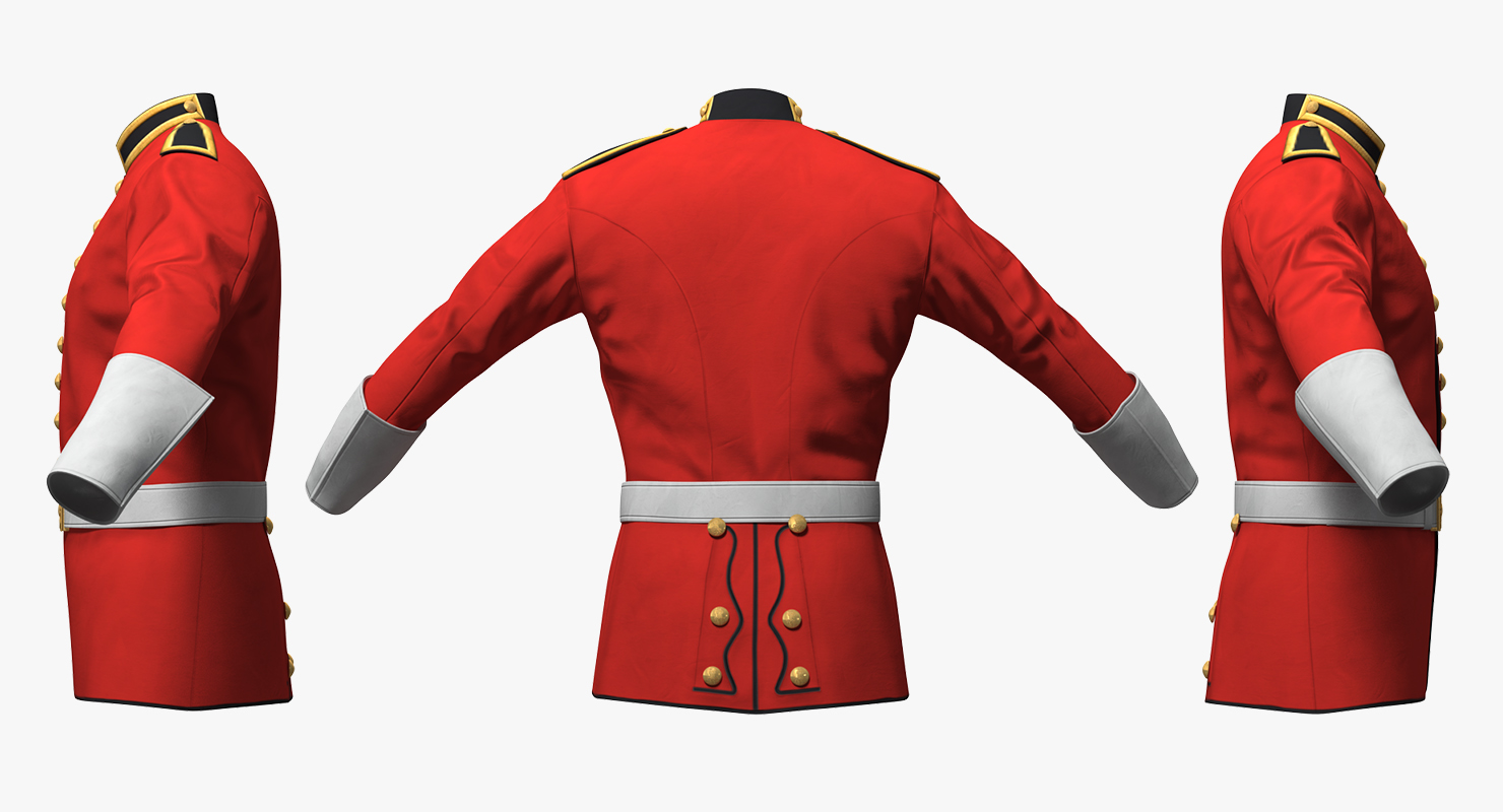 Queens Royal Soldier Lifeguards Cavalry 3D model