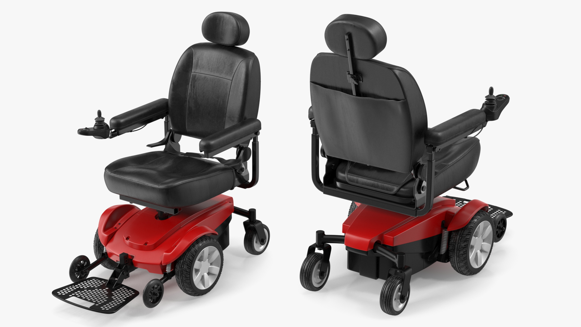 Electric Wheelchair 3D model