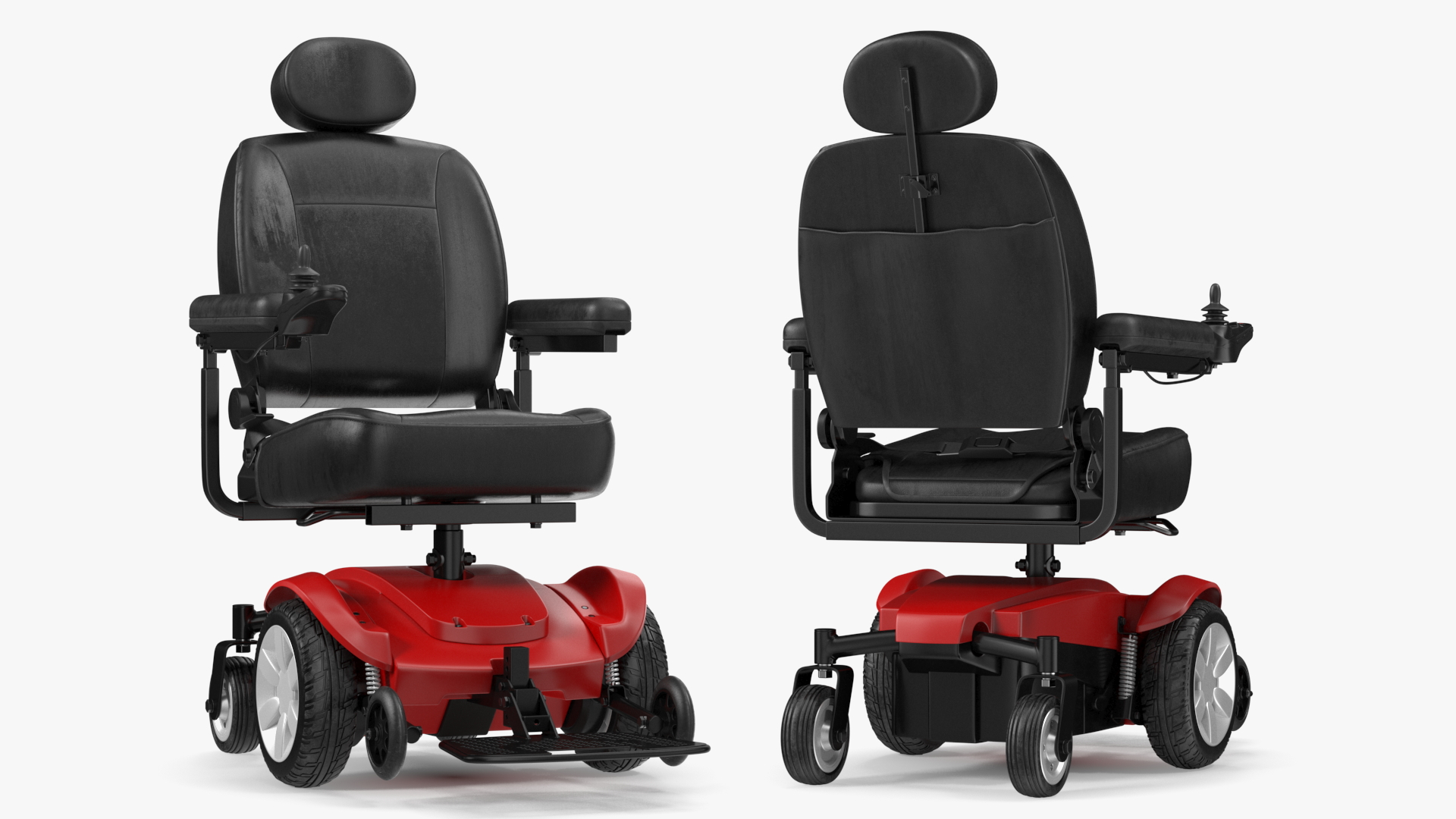 Electric Wheelchair 3D model