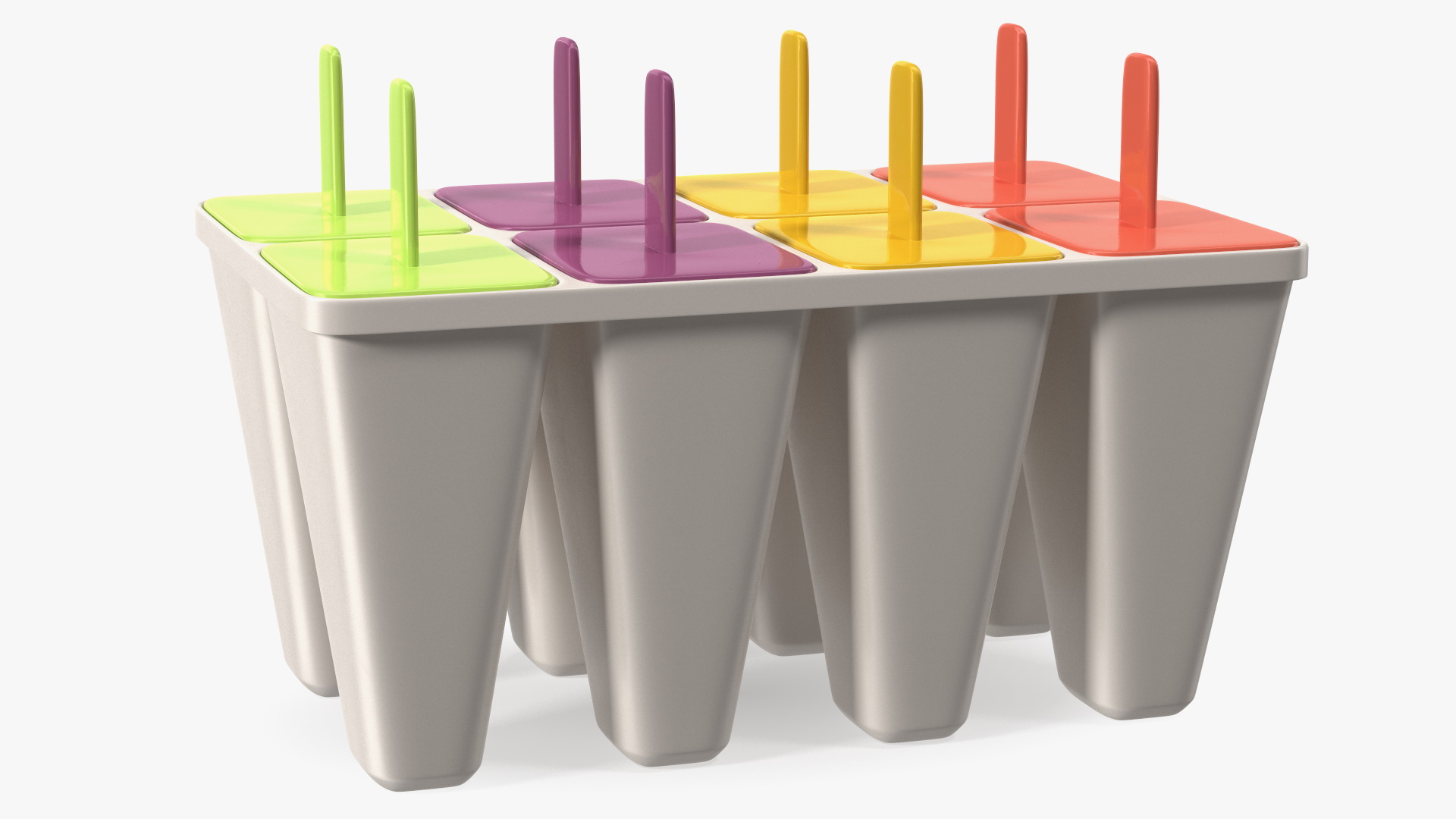 Homemade Ice Cream Popsicle Mold 3D