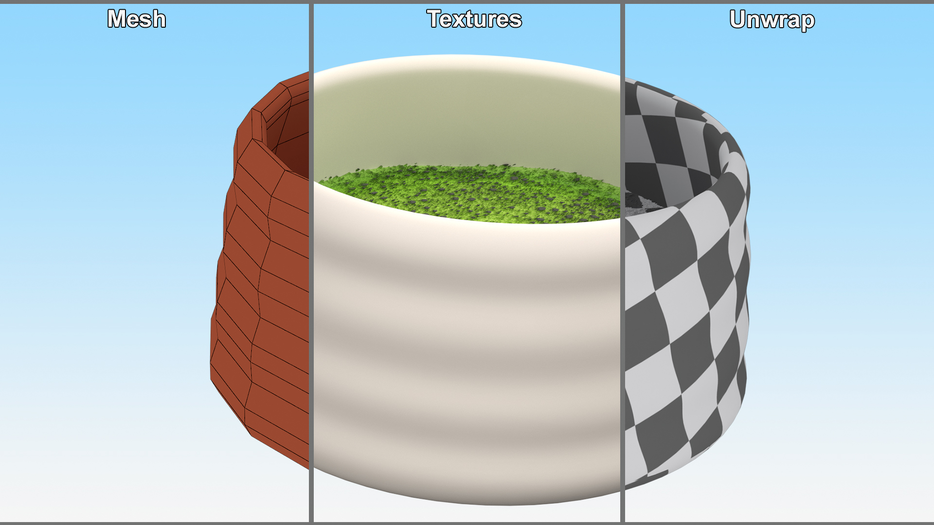 3D model Bowl With Matcha Tea