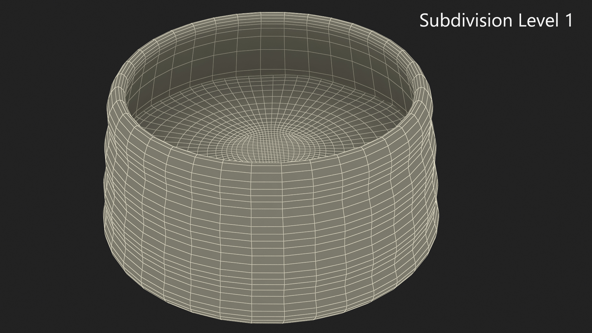 3D model Bowl With Matcha Tea