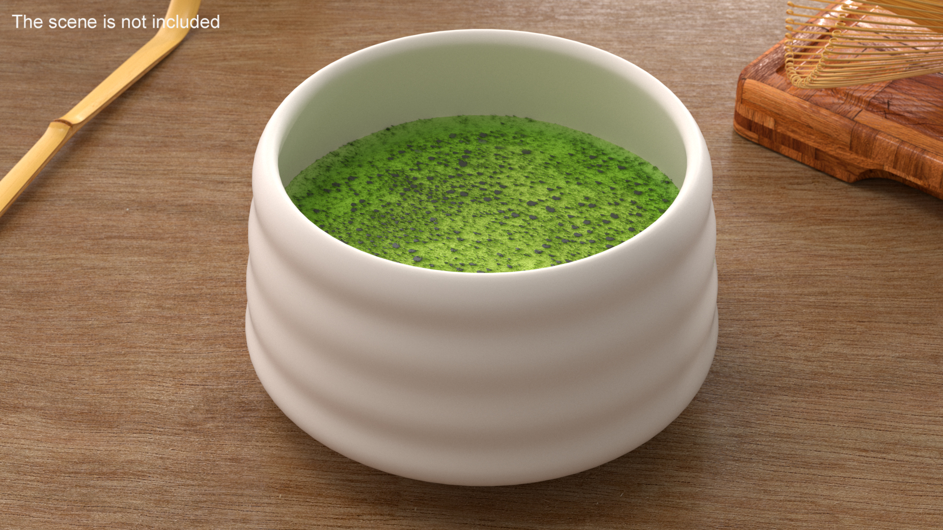 3D model Bowl With Matcha Tea