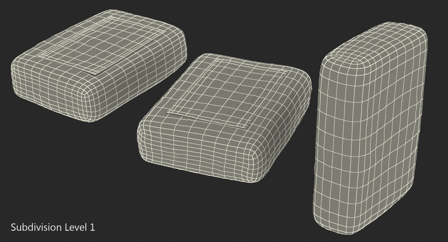 Cocaine Bricks 3D model