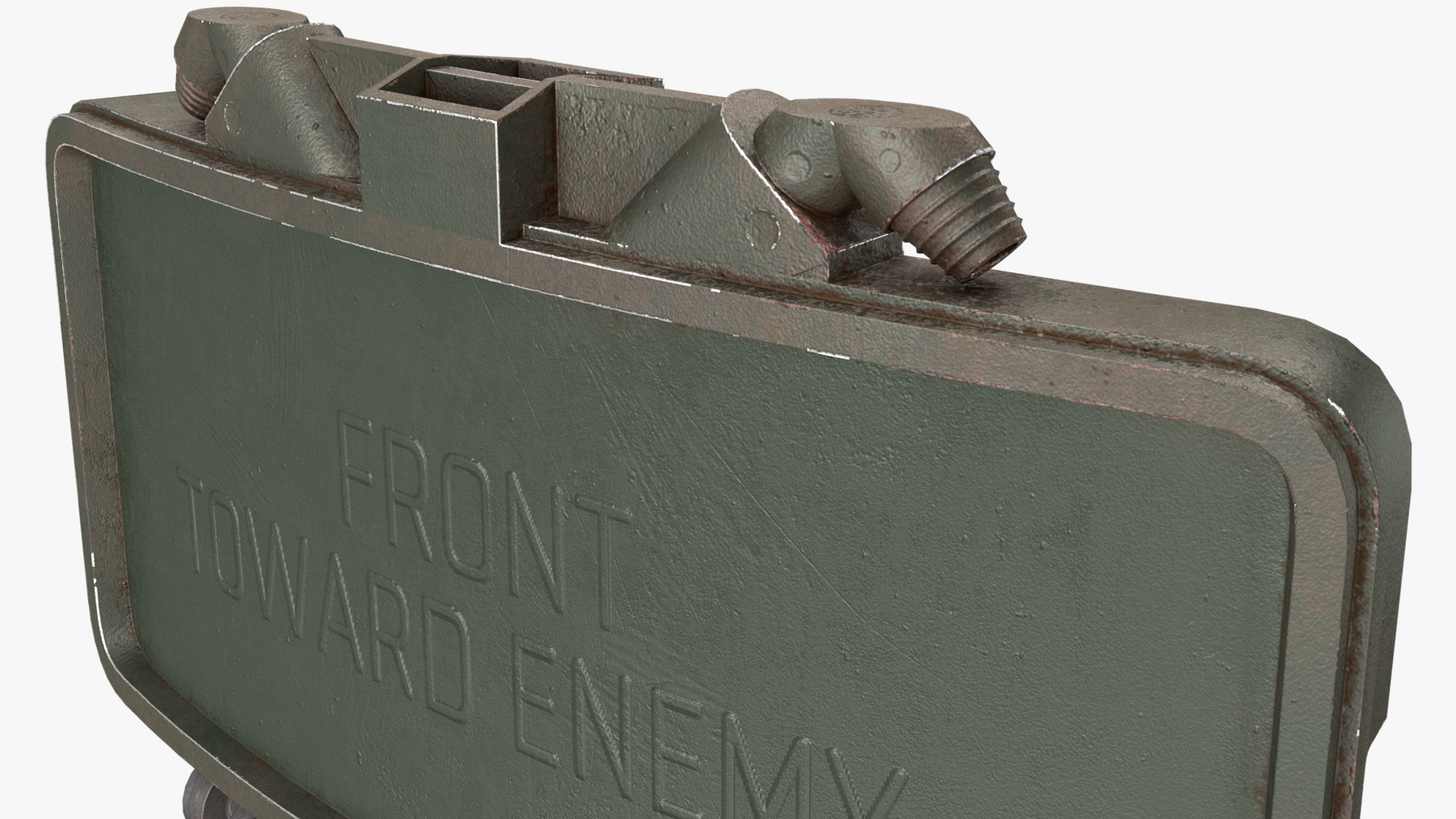 3D model Claymore M18A1 Anti-Man Mine Game Weapon