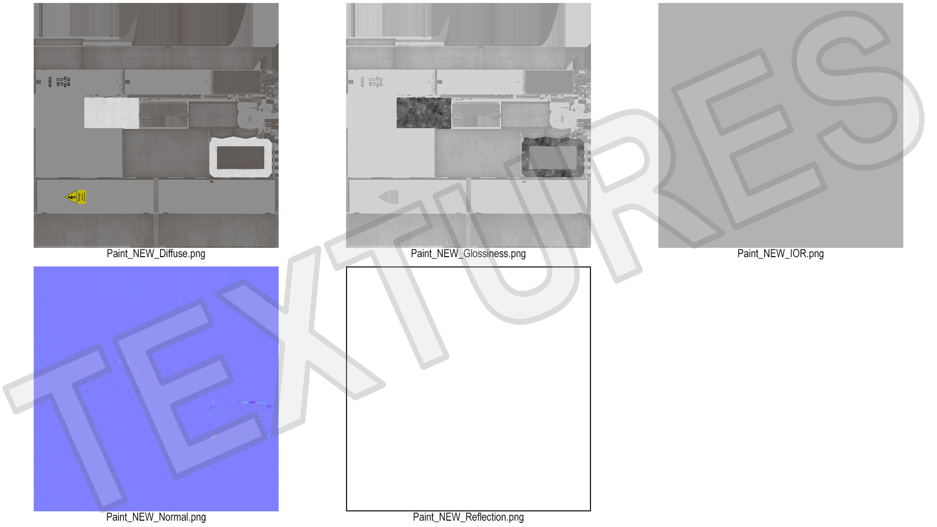 3D Railway Relay Cabinet