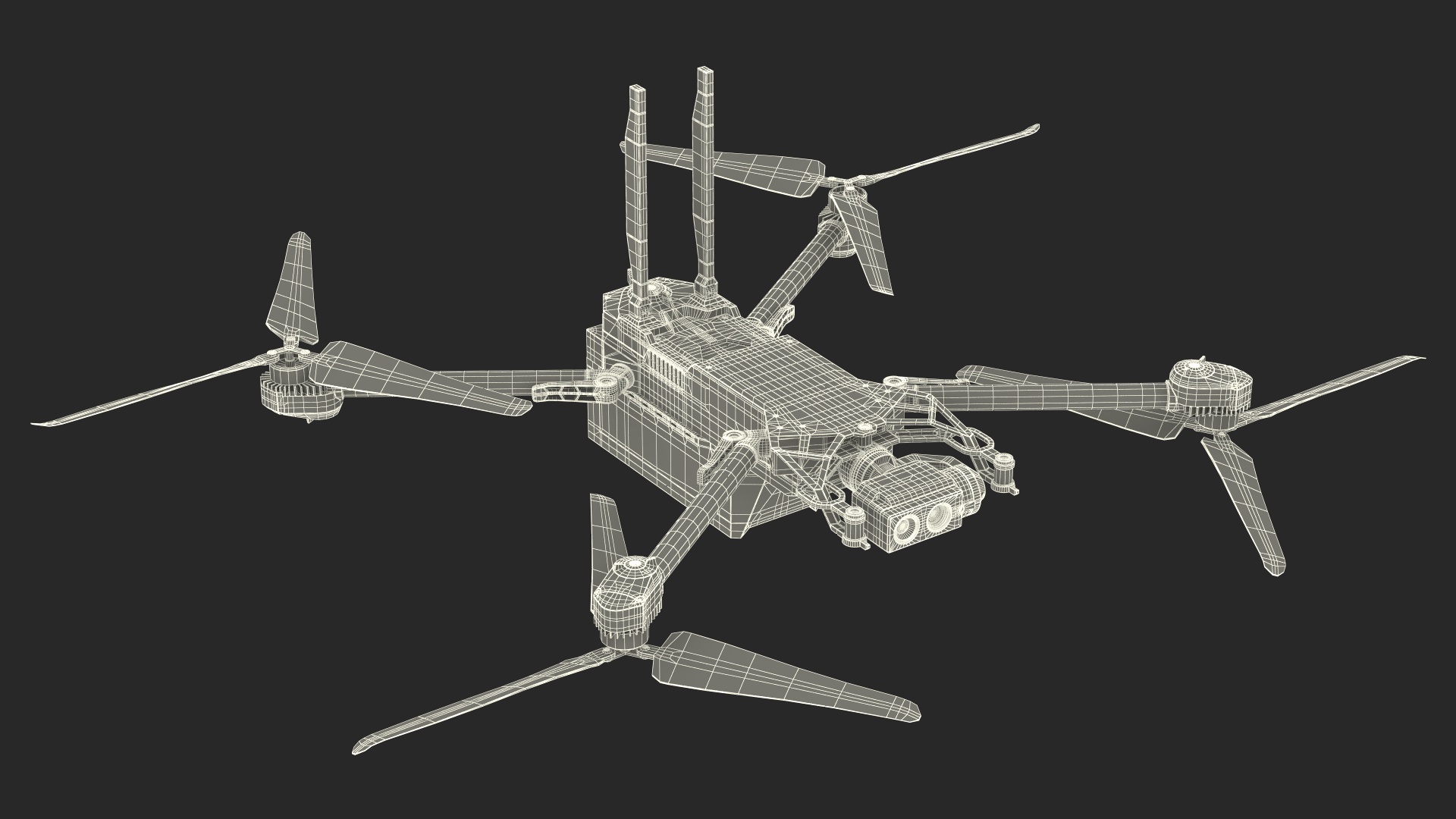 3D Autonomous Drone Skydio X2