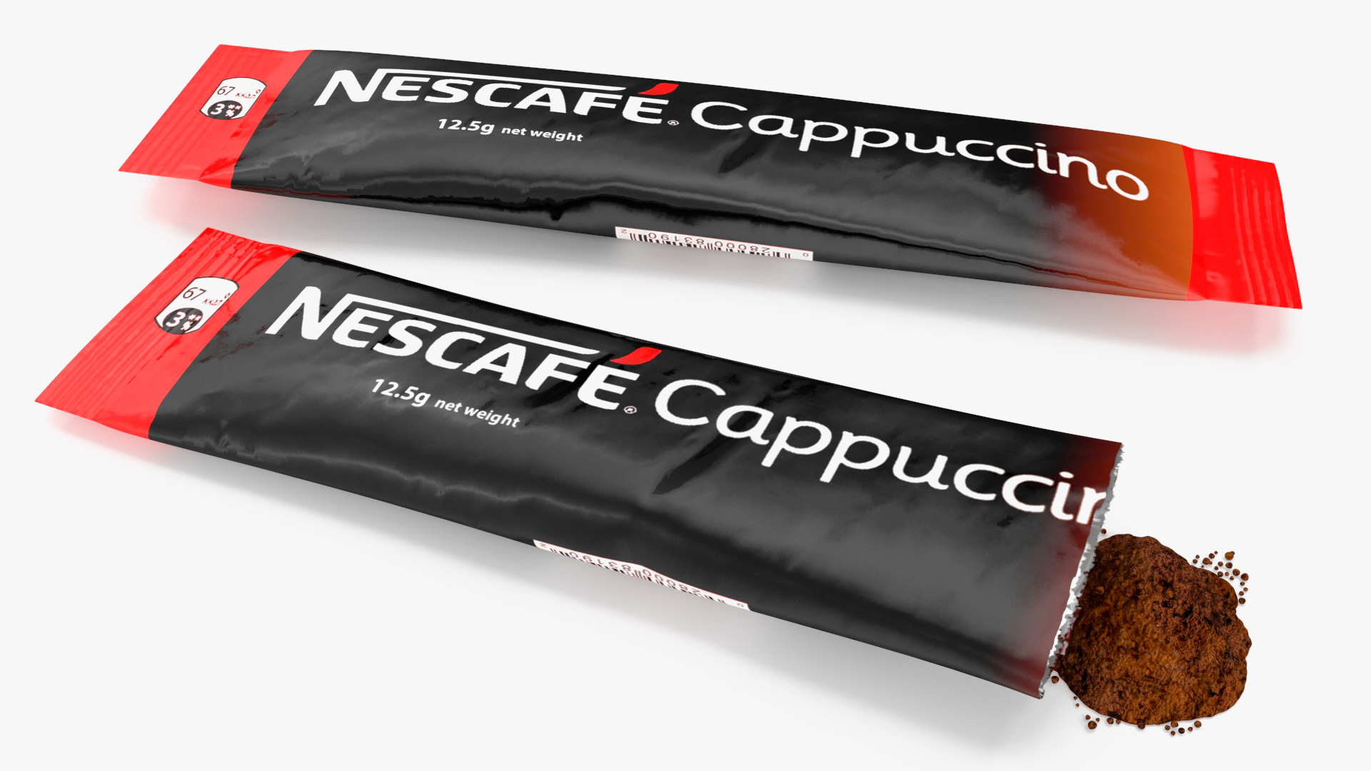 Nescafe Cappuccino Stick 3D model