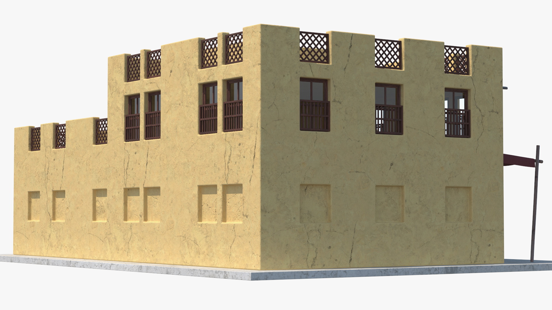 3D model Arab House