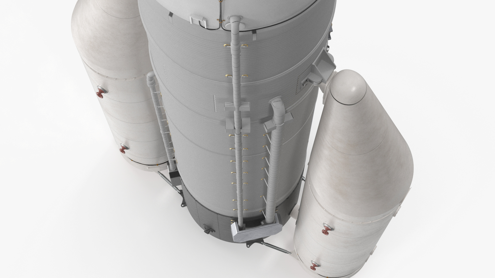 3D ESA Ariane 6 Rocket A62 model