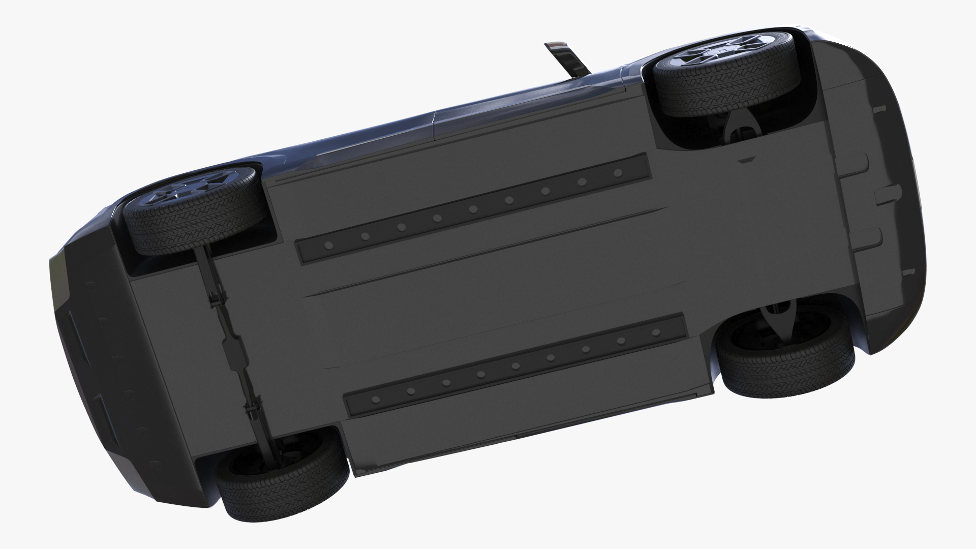 KIA EV9 Luxury SUV Black 3D model