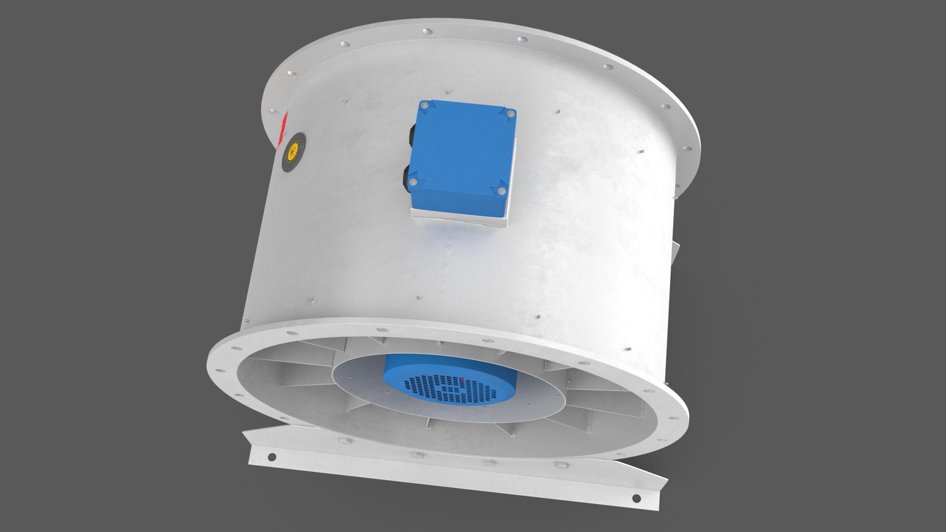 Axial Extractor Fan 3D model