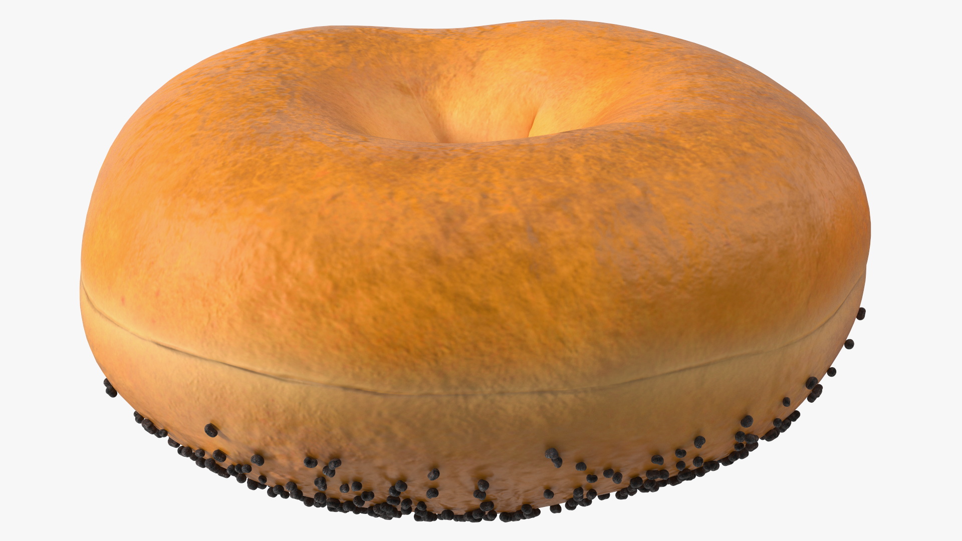 Poppy Seed Bagels 3D