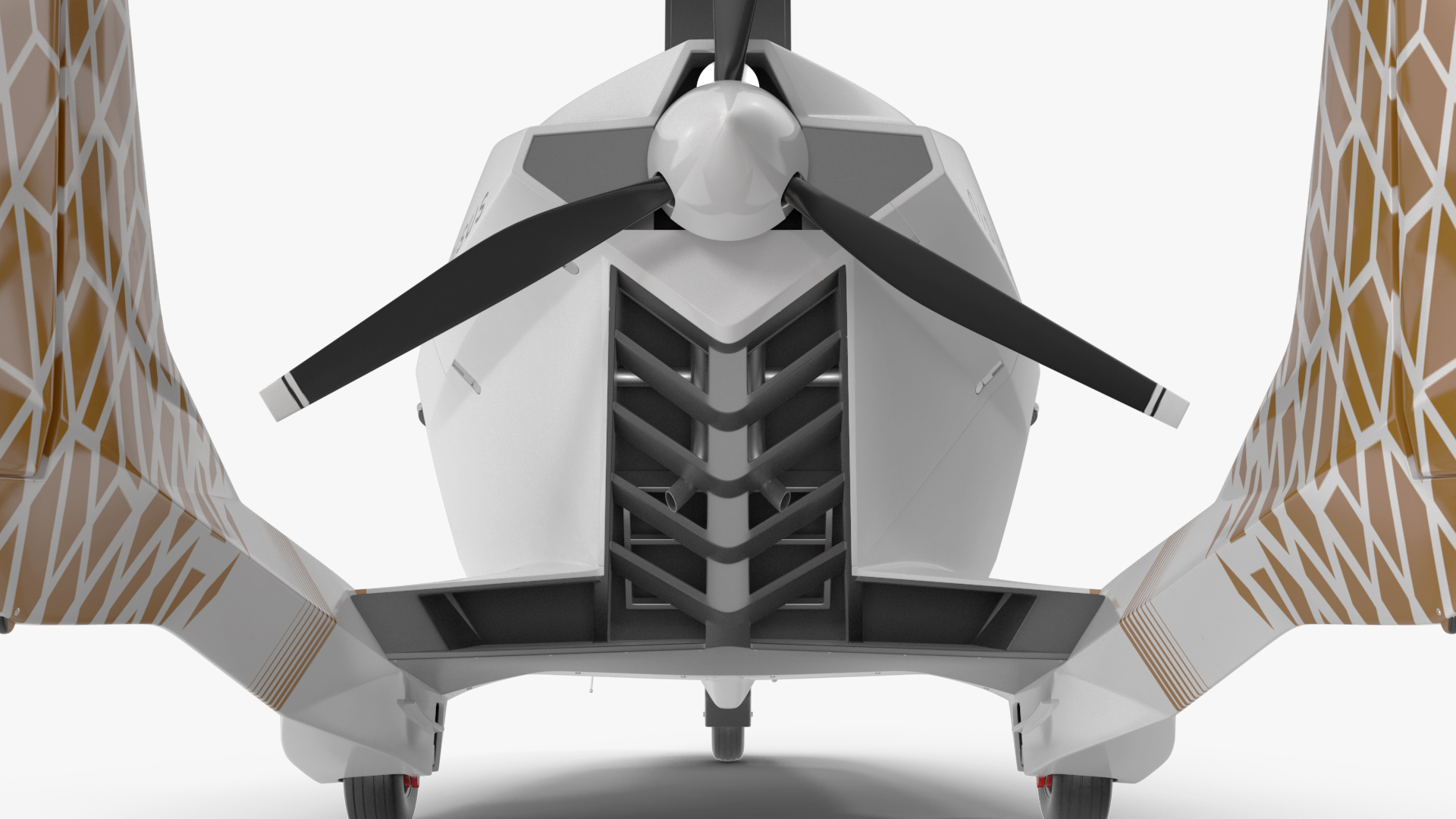 3D Nisus Gyroplane Rigged for Maya