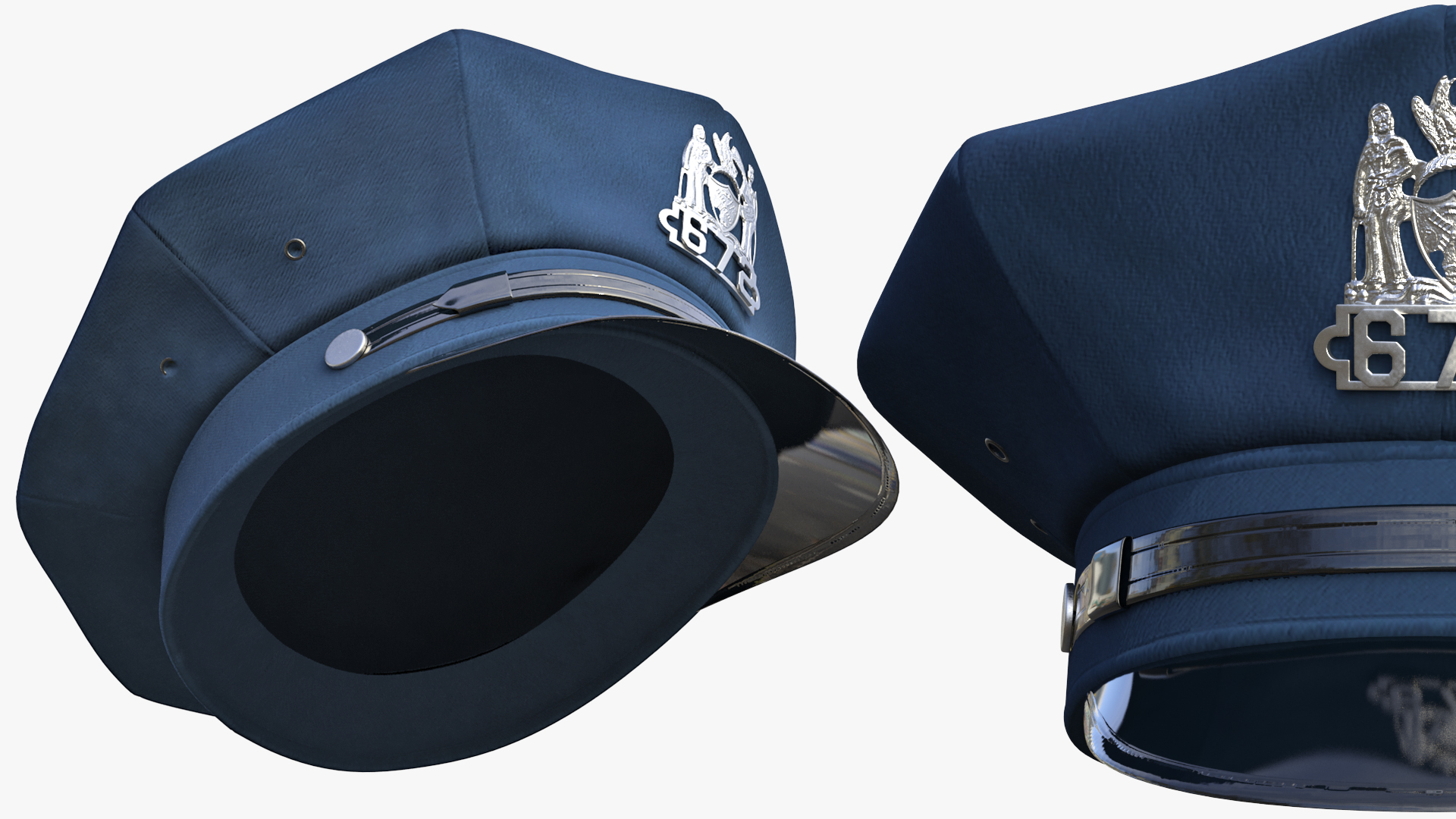 3D model NYPD Police Cap