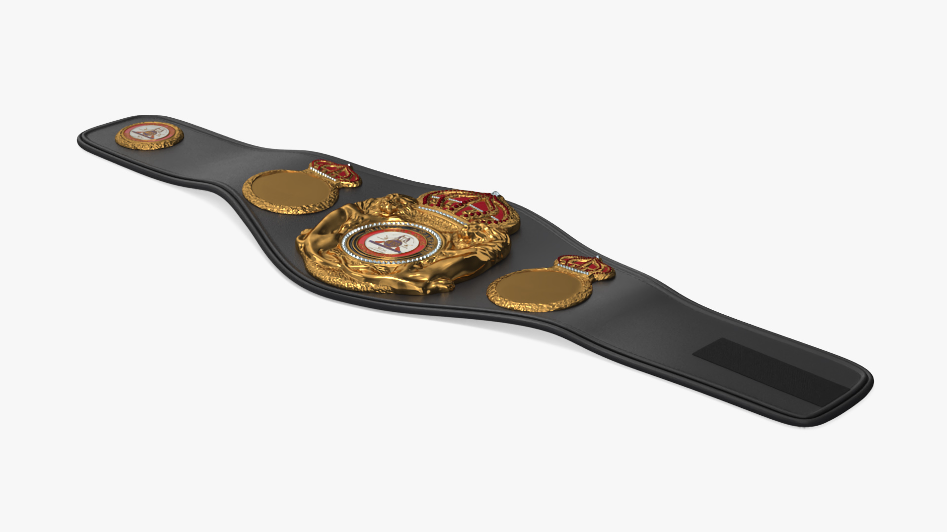 3D model Championship WBA Belt Fur