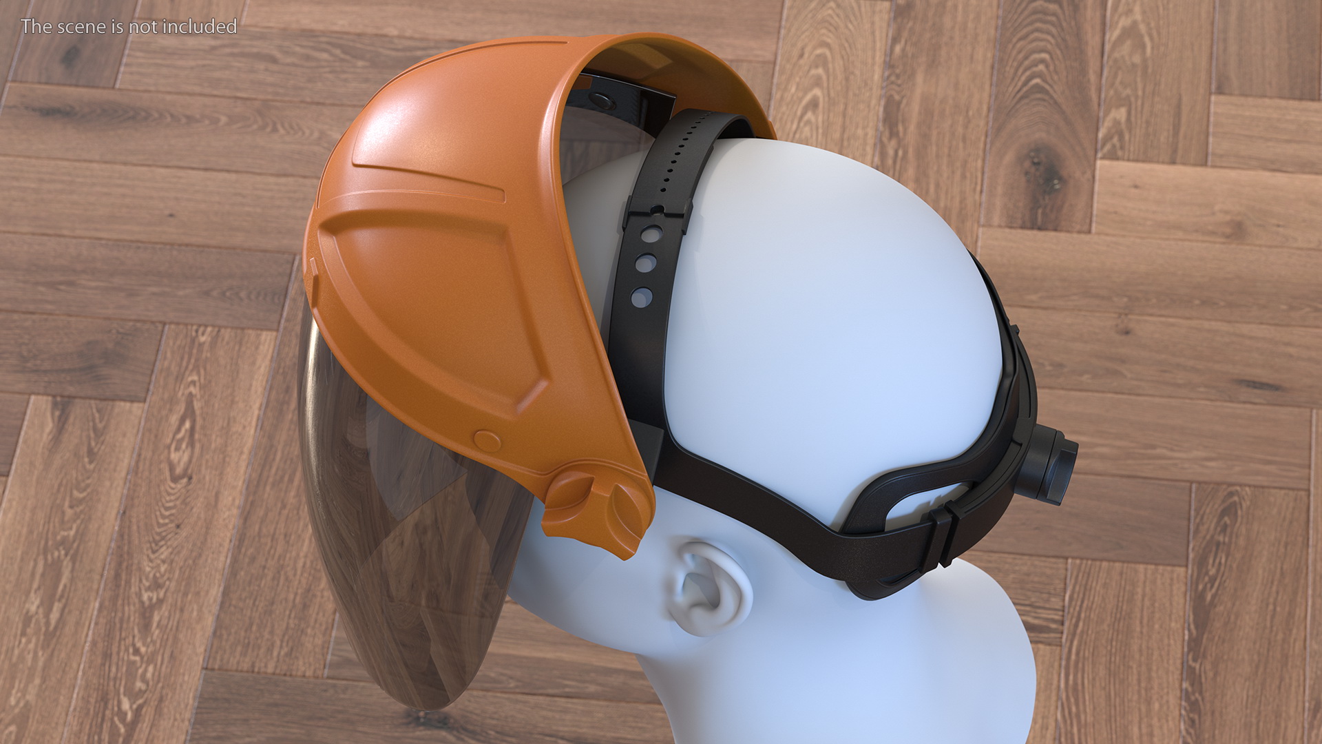 Dark Visor Face Shield 3D