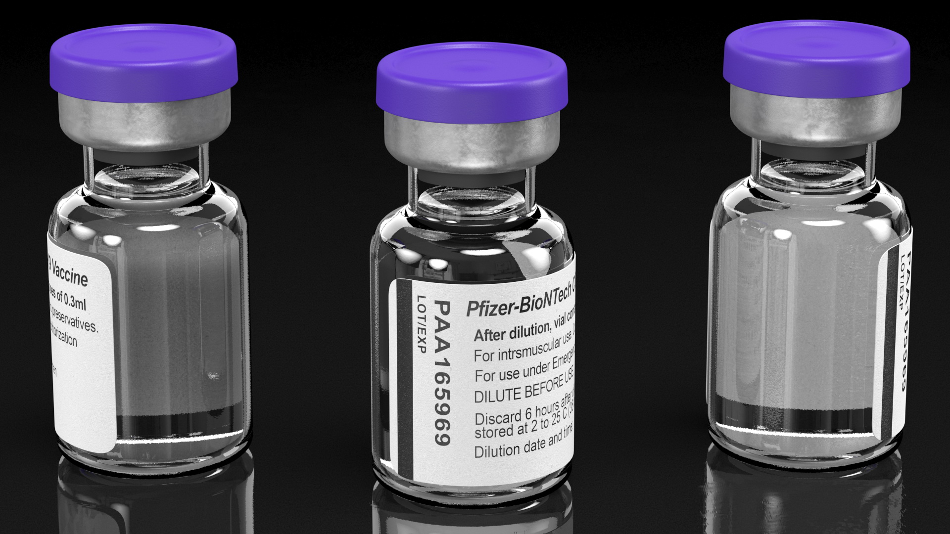 Pfizer Covid19 Vaccine 3D