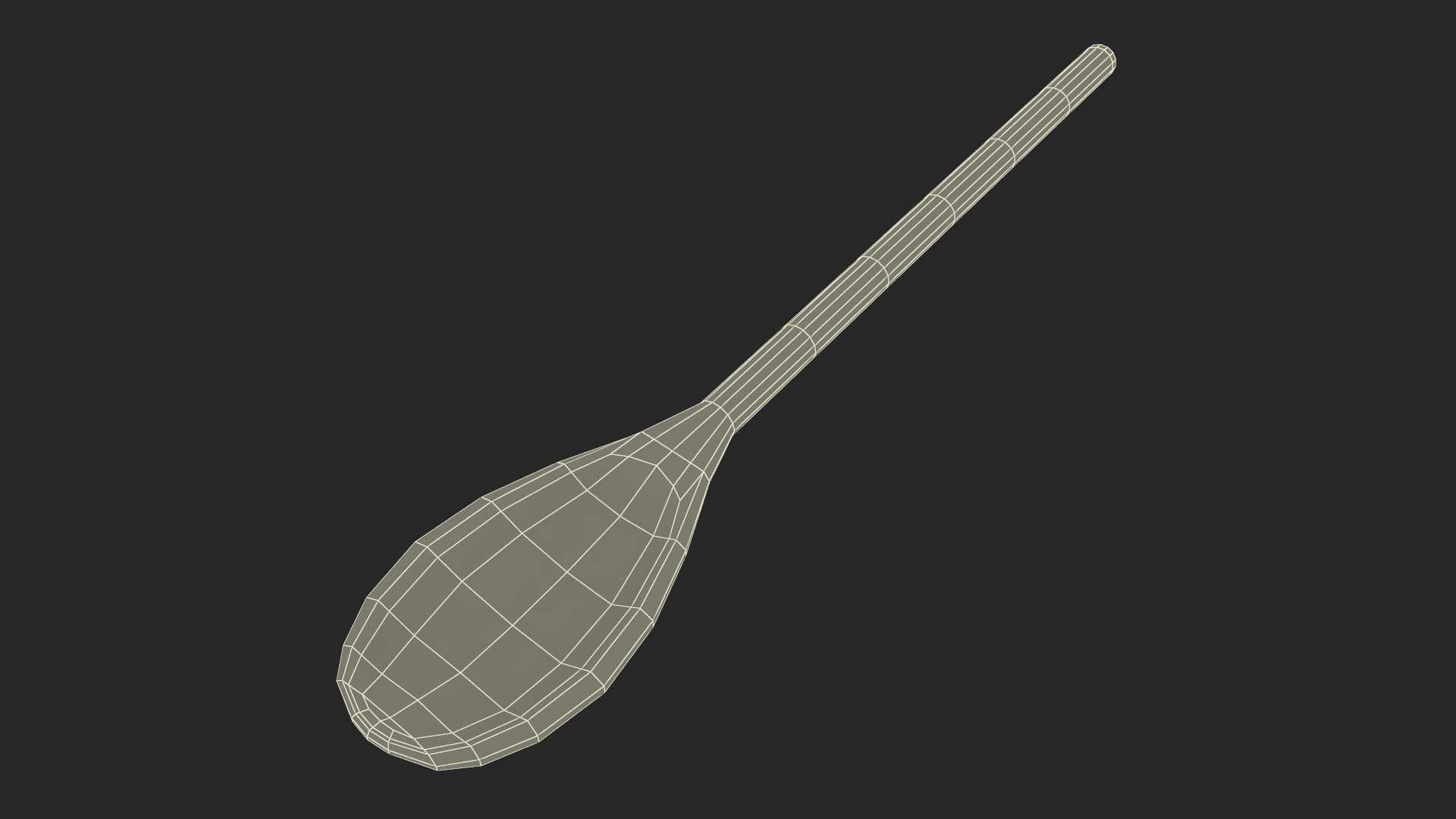 Wooden Spoon 3D