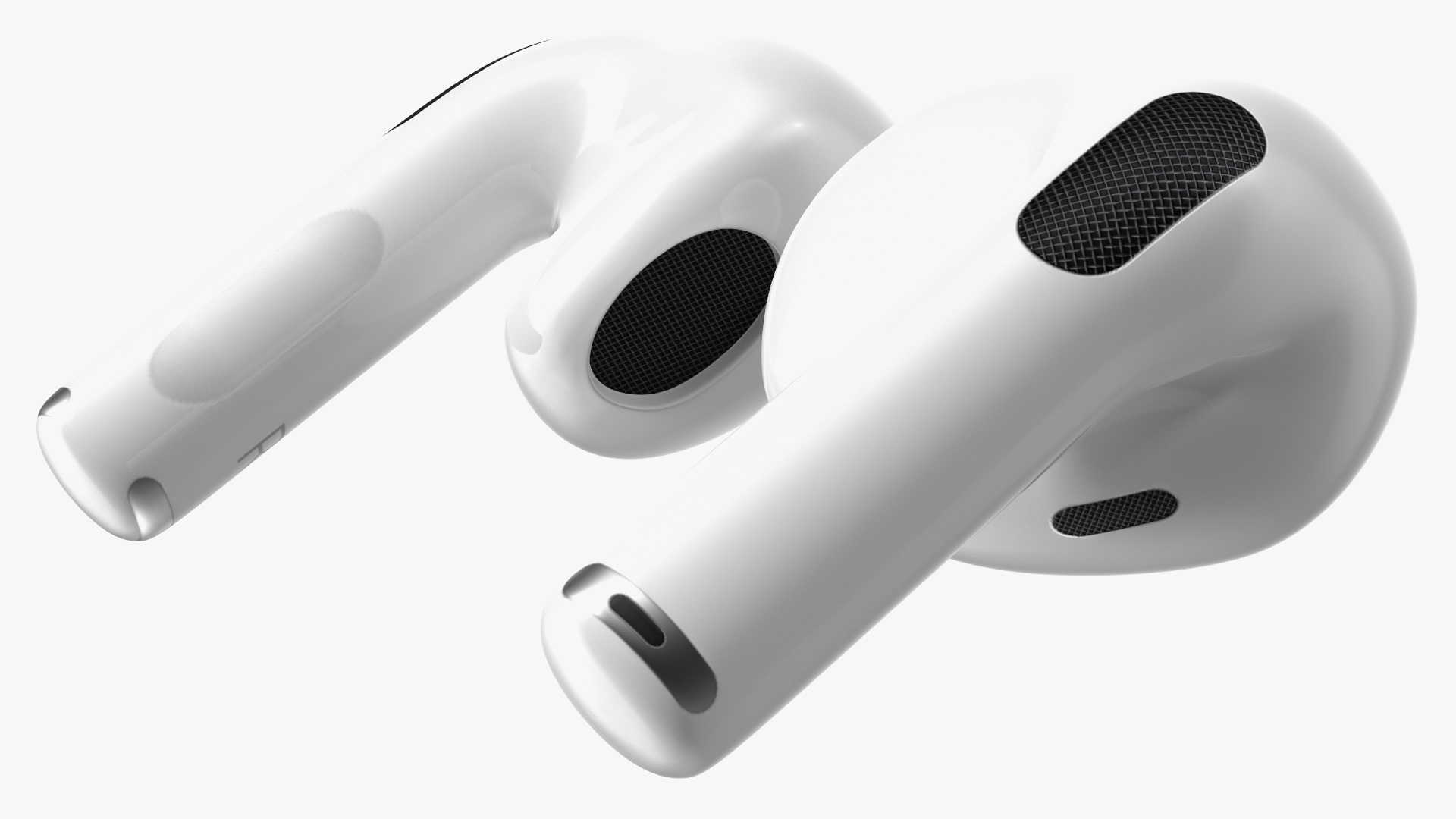 3D Apple AirPods 3 Earbuds model