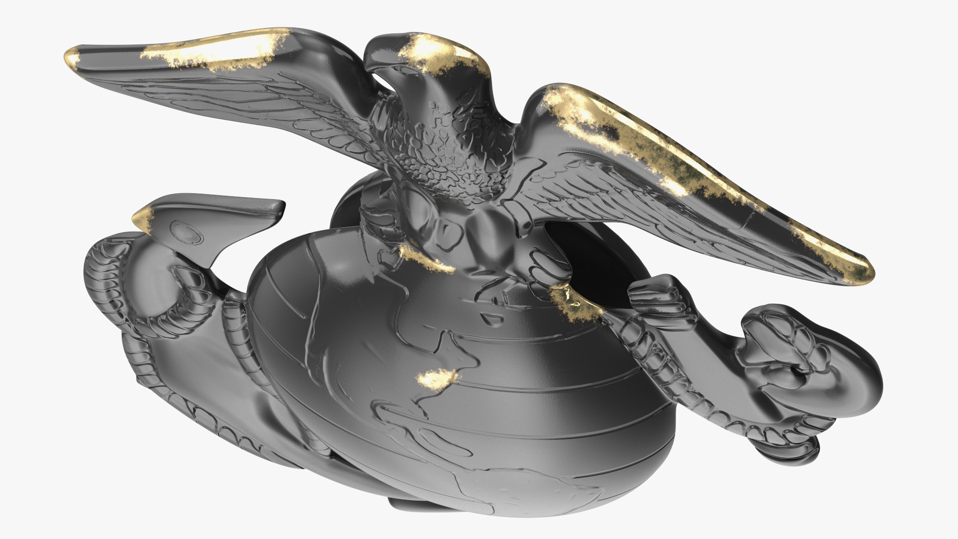 Black Eagle Cockade 3D model