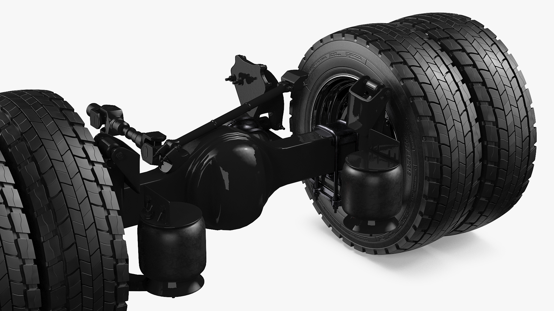 3D Heavy Duty Truck Rear Axle