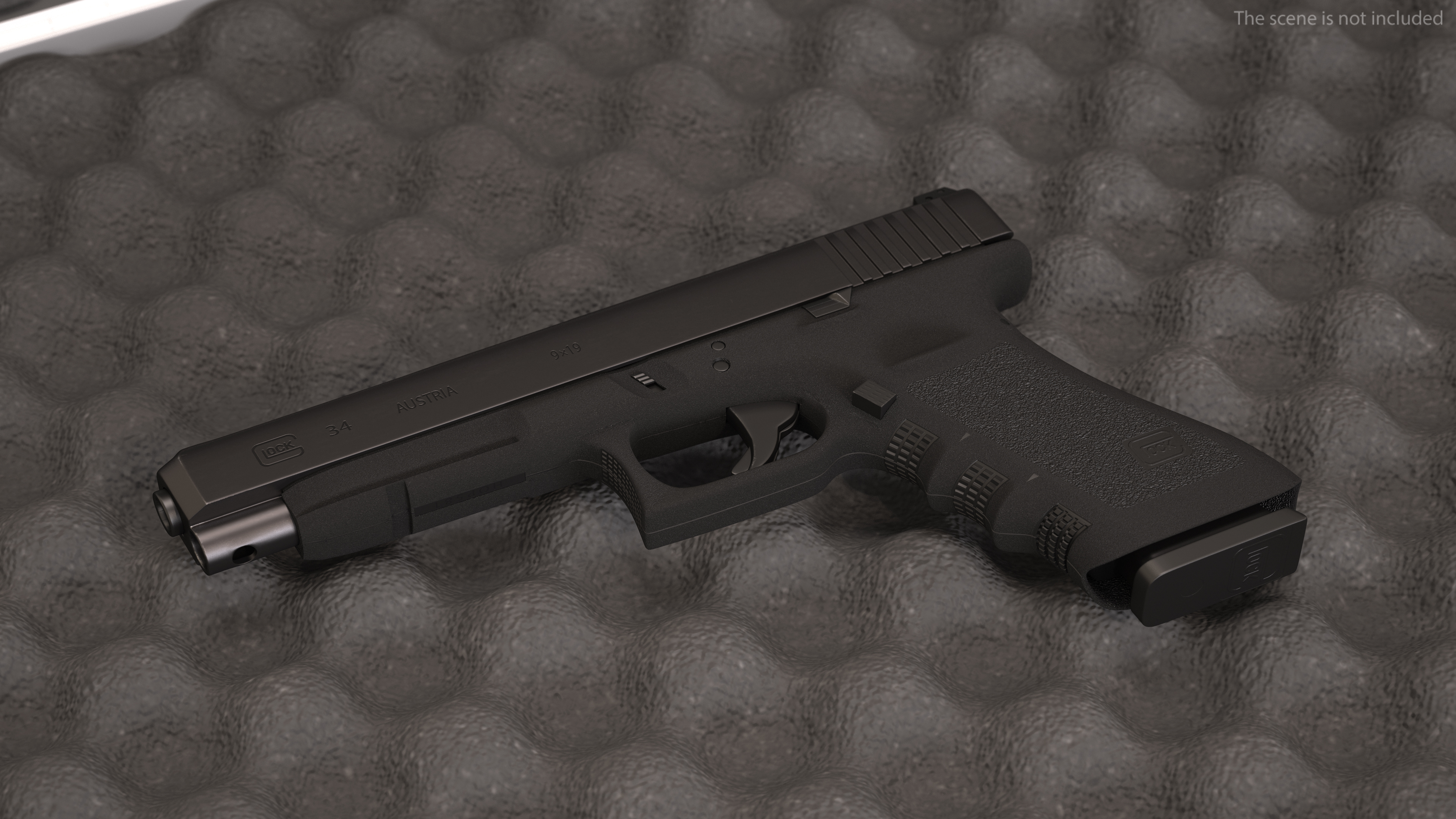 3D model Glock G34 Gen 3