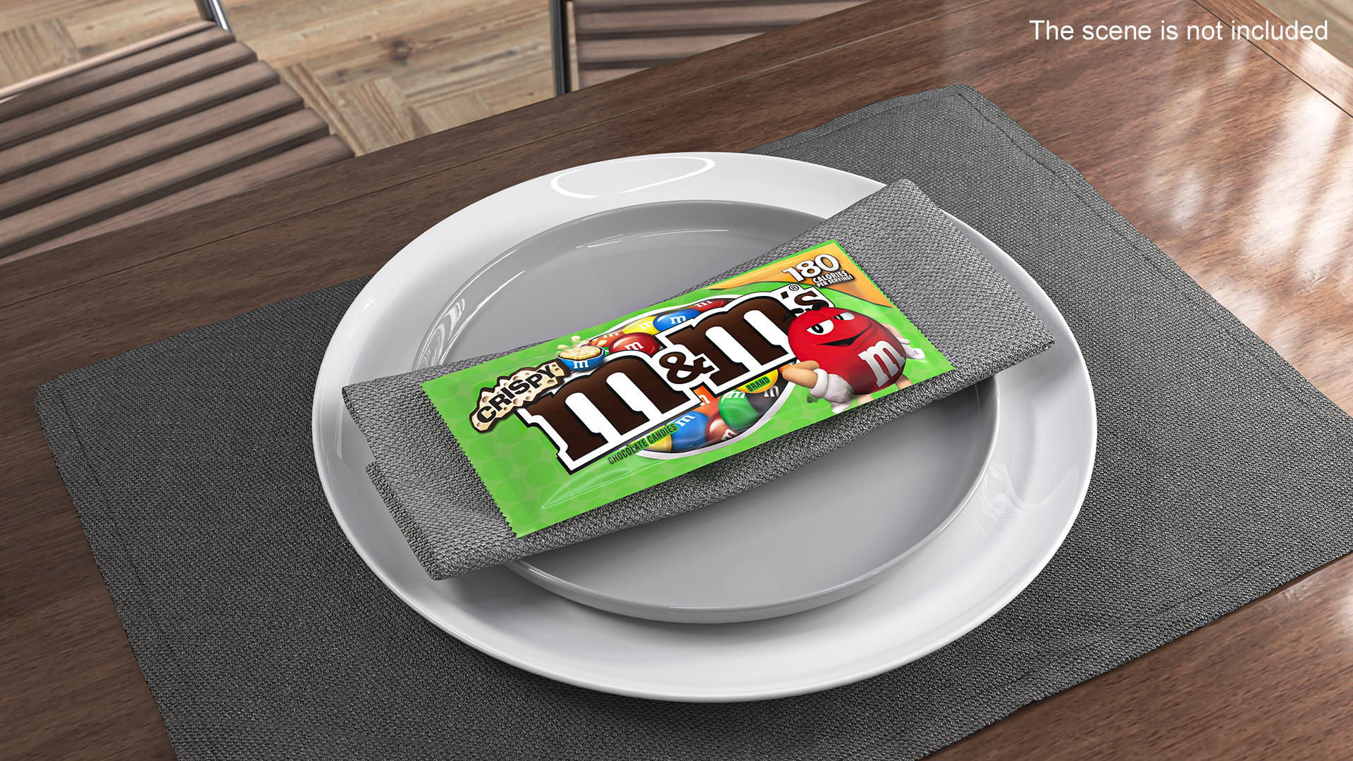 Crispy M and Ms Candy Package 3D model