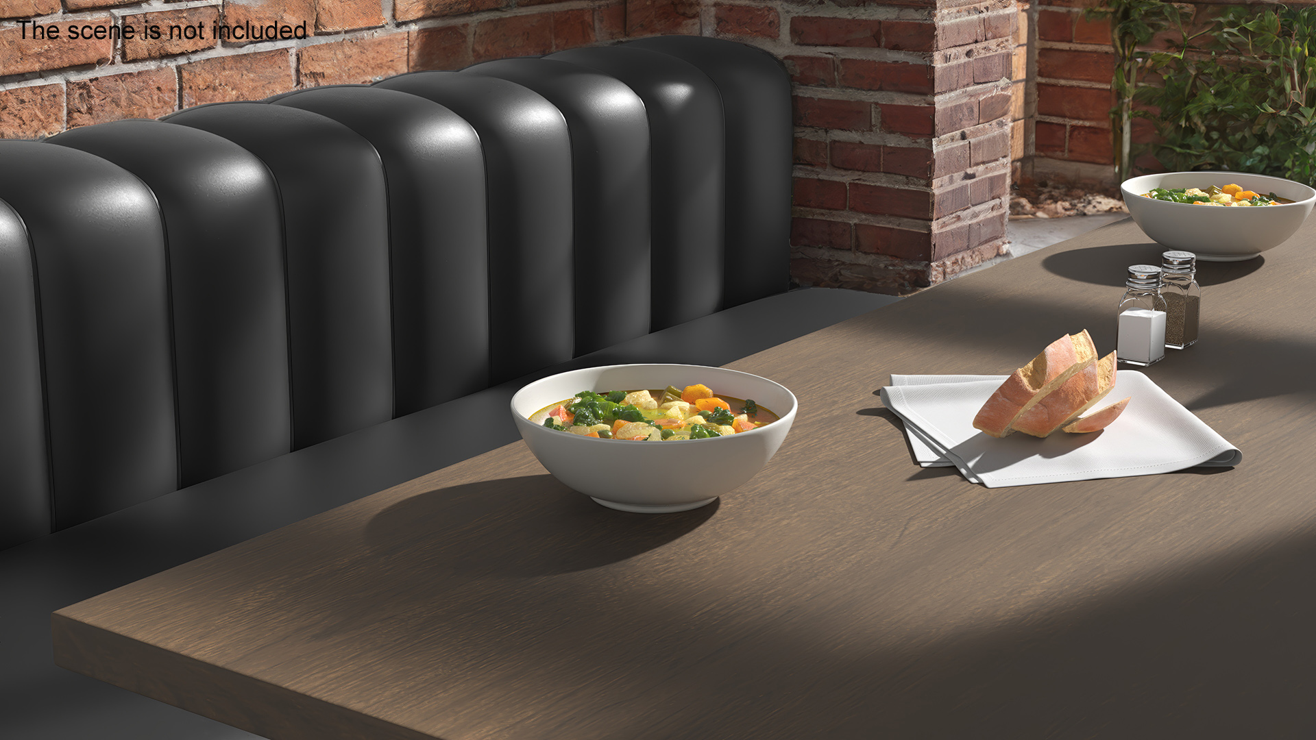 3D model Vegetarian Cafe